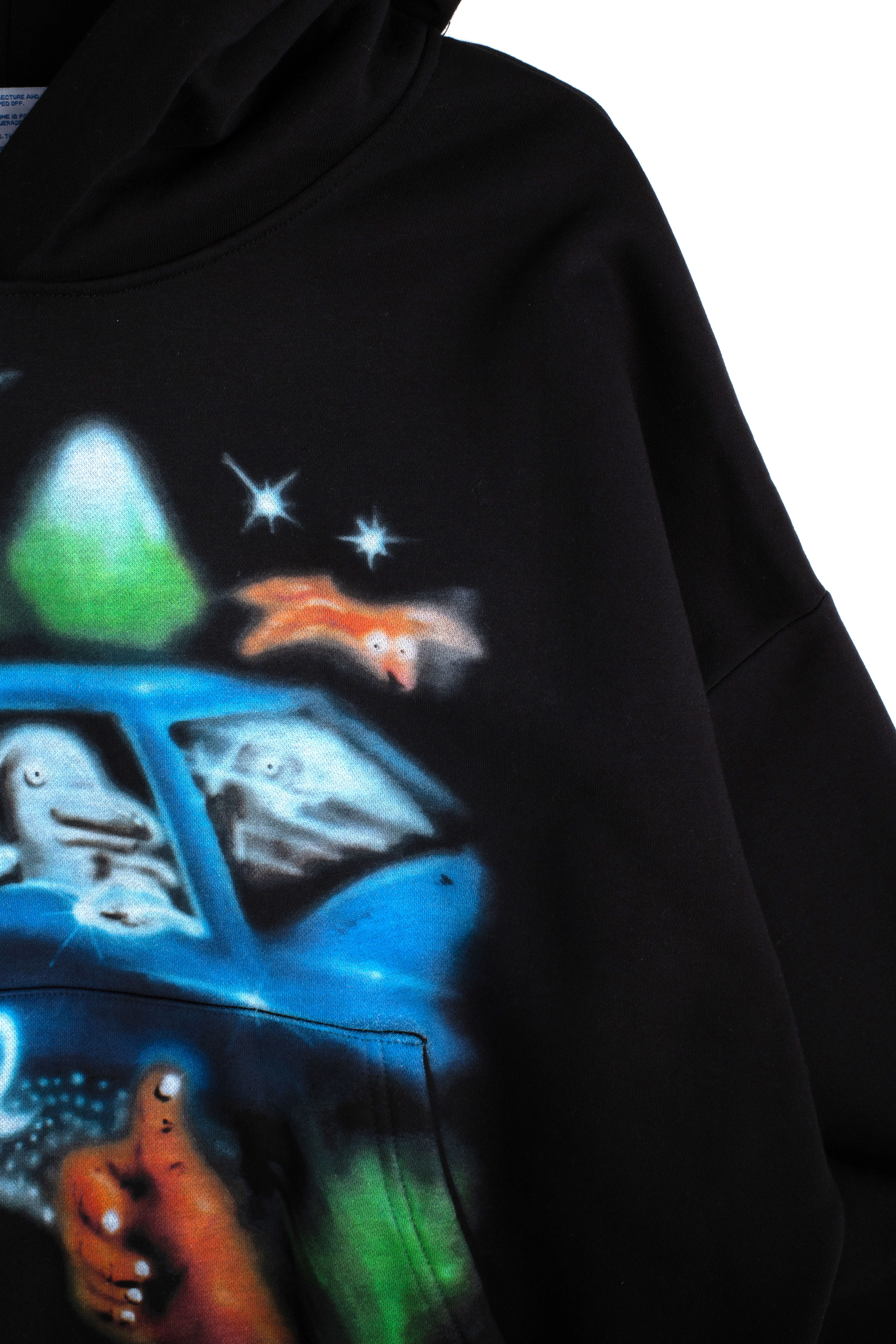 All Good Airbrush Hoodie - Image 5