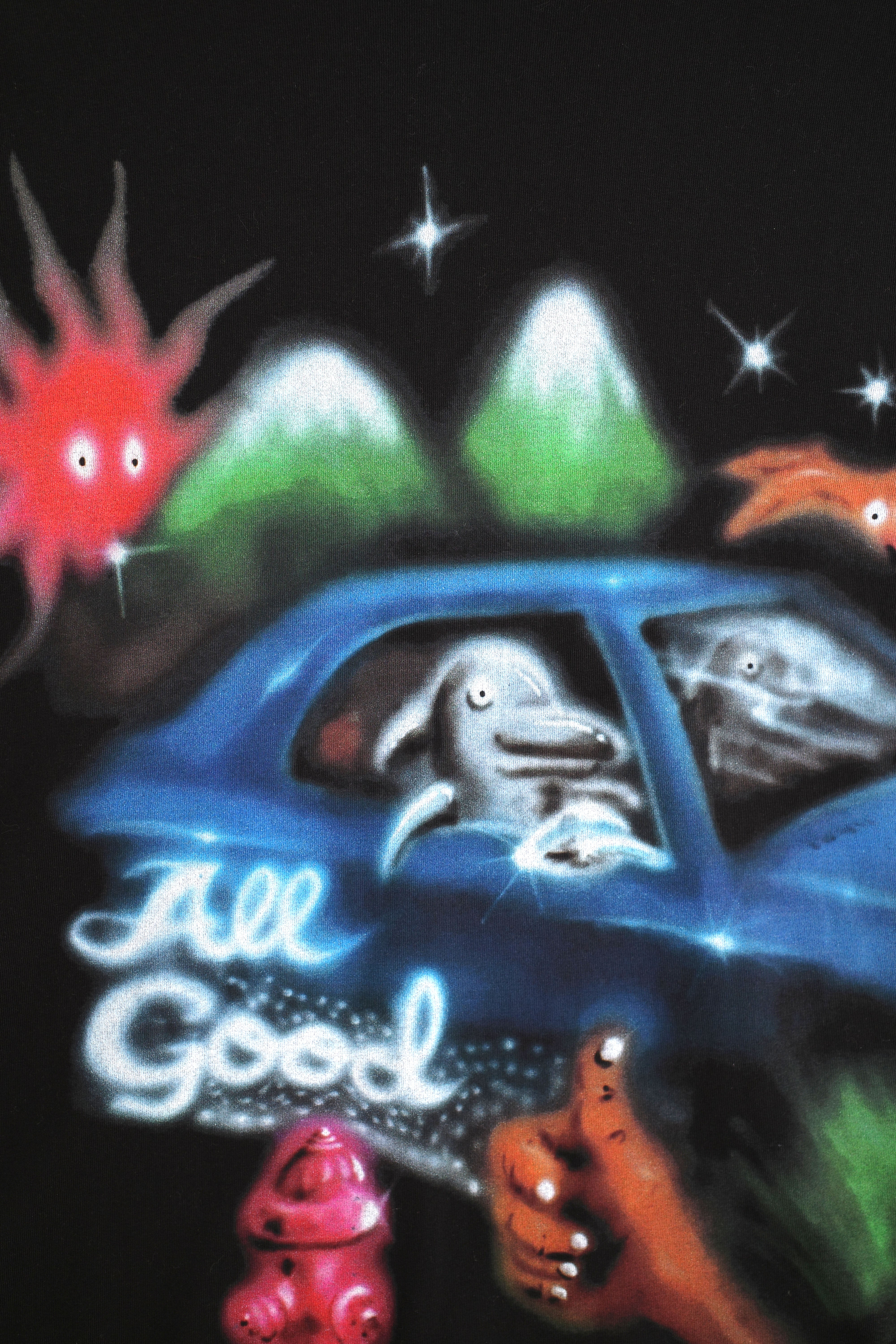 All Good Airbrush Tee - Image 3