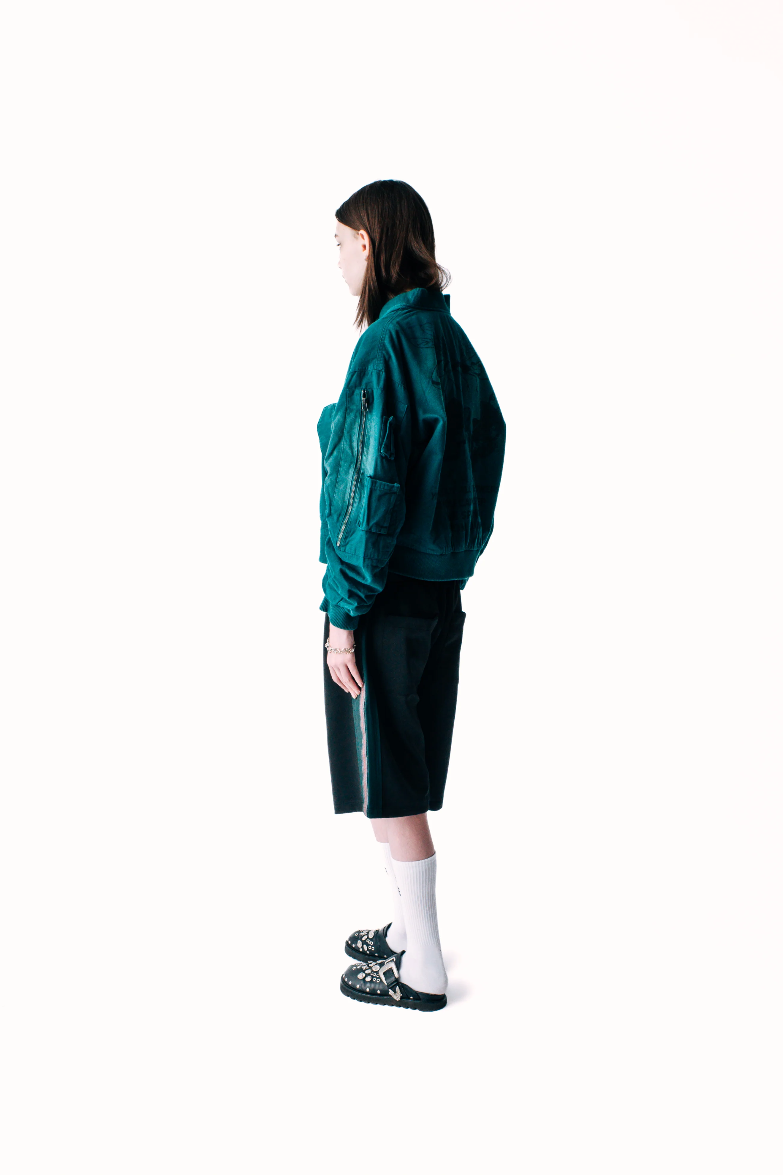 YOU CAN CUT ALL THE FLOWERS BOMBER JACKET - Image 4