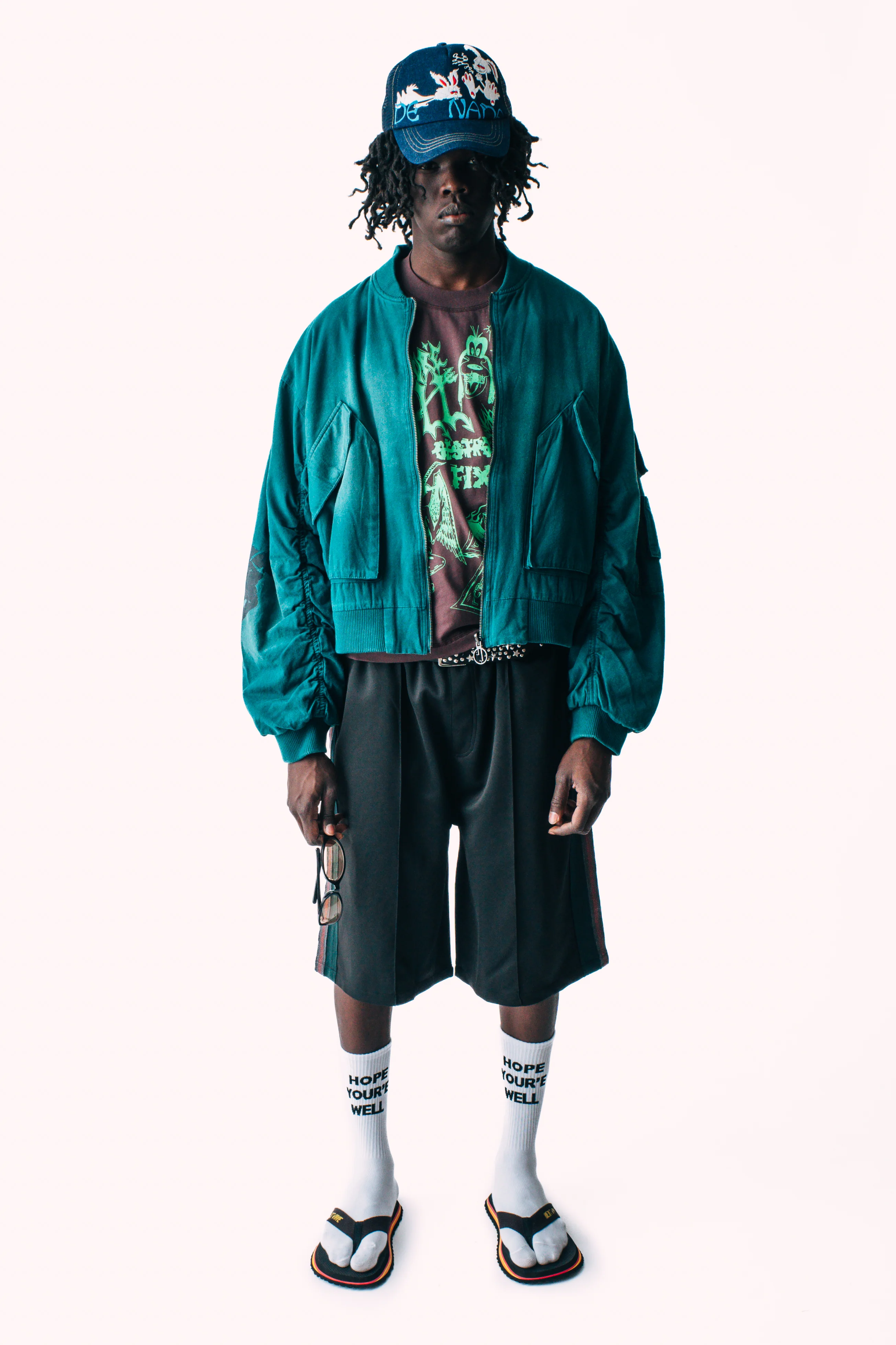 YOU CAN CUT ALL THE FLOWERS BOMBER JACKET - Image 8