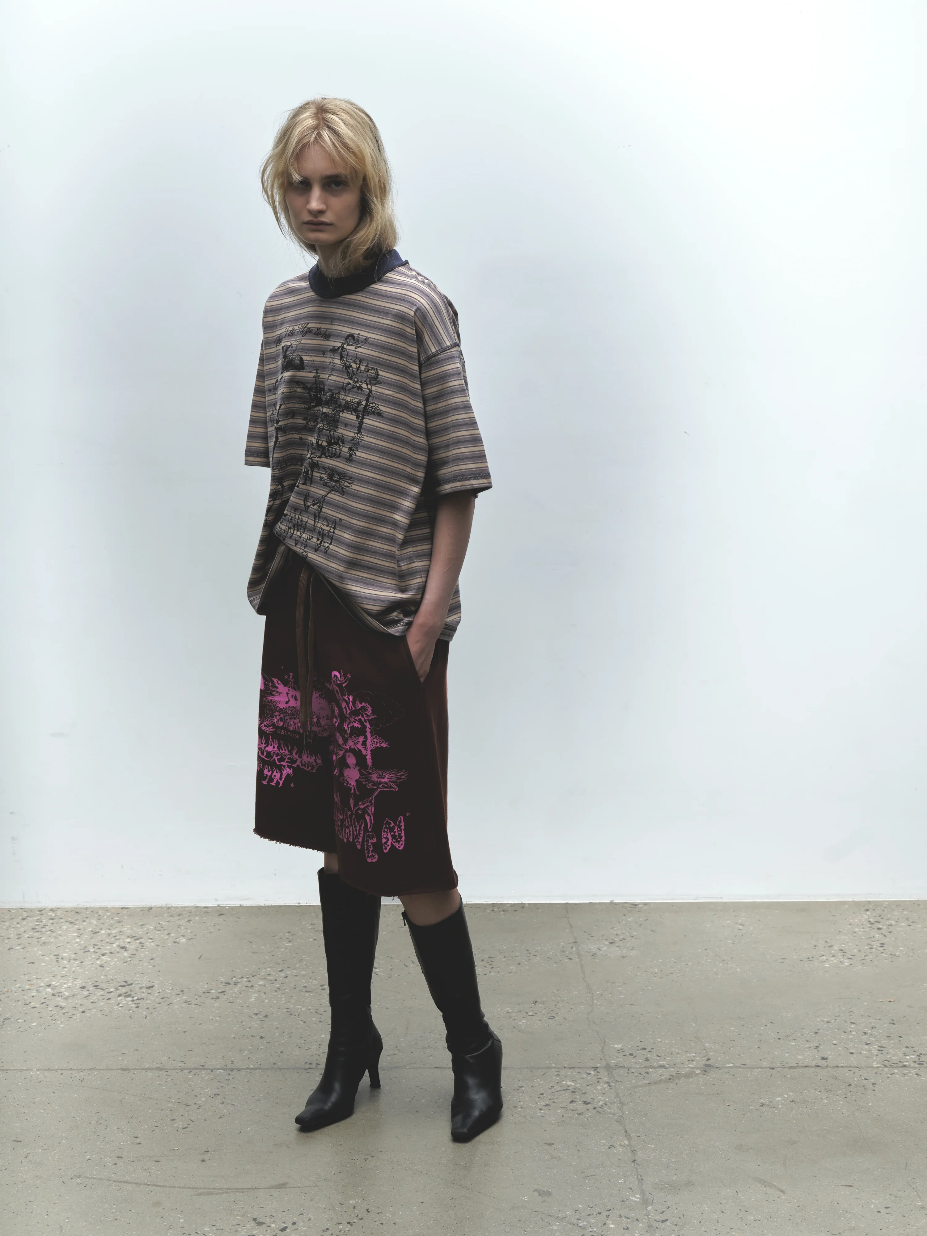 ALREADY IN HEAVEN STRIPED TEE - Image 3