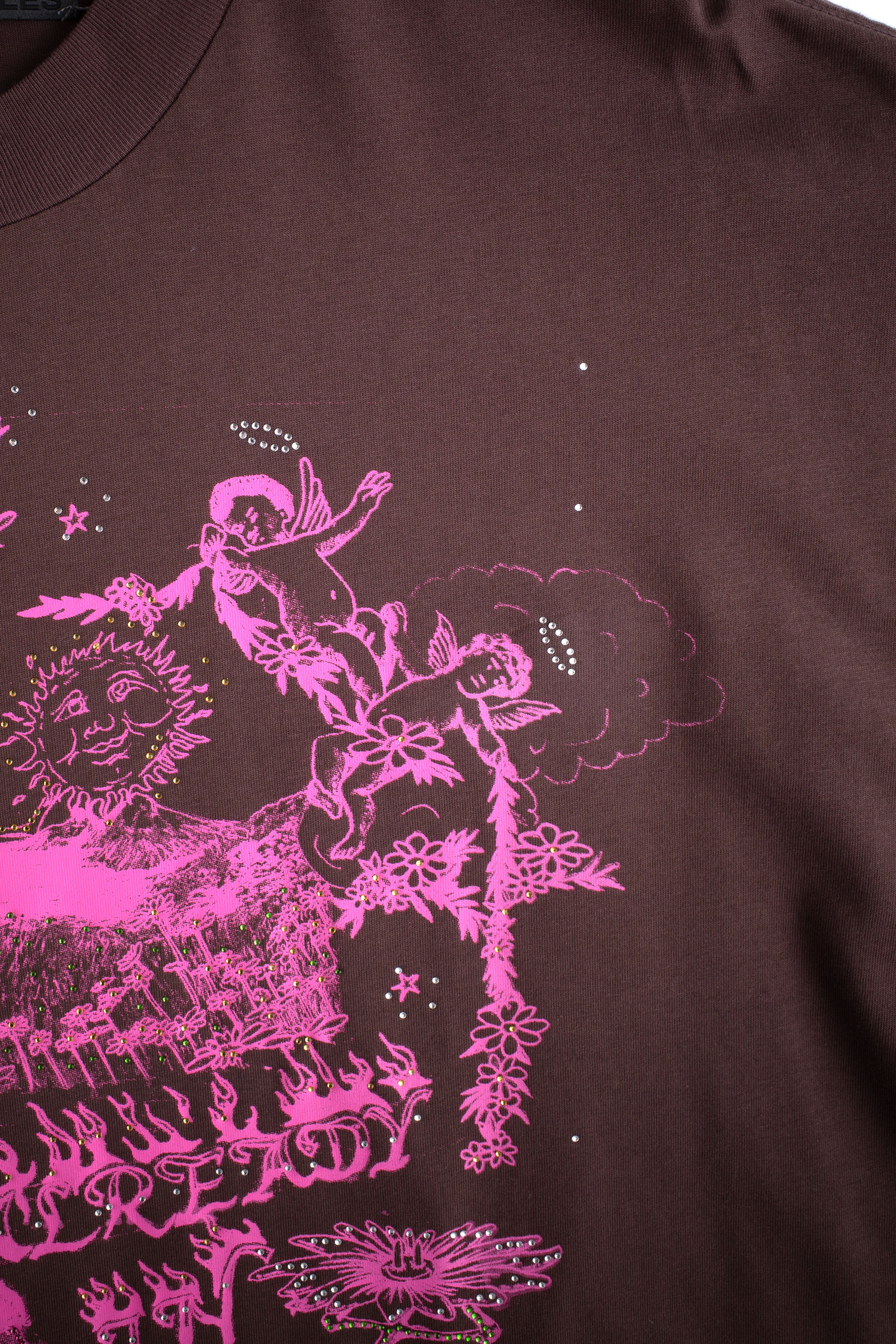 ALREADY IN HEAVEN TEE BROWN - Image 4