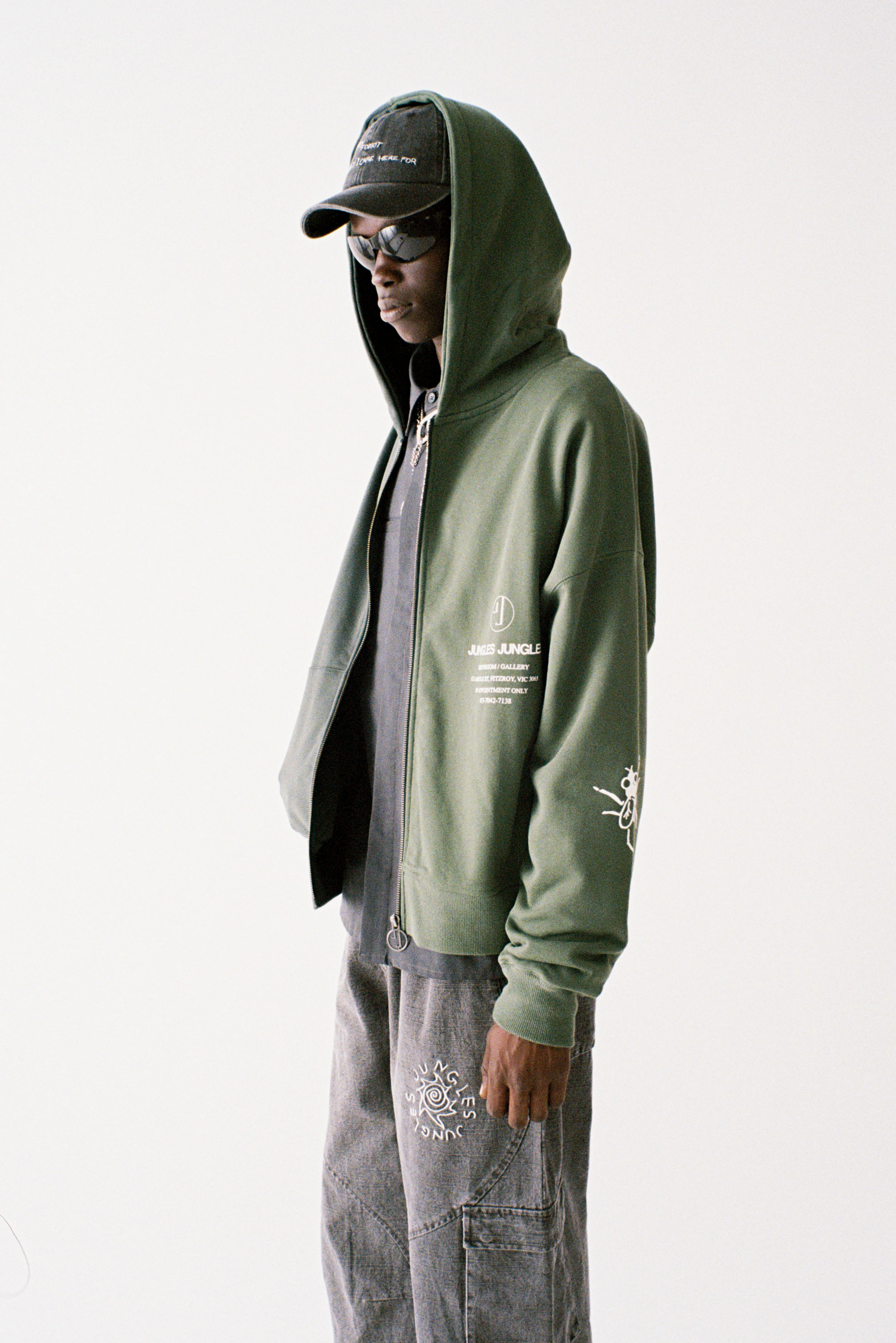 Appointment Only Split Zip Hoodie - Image 6