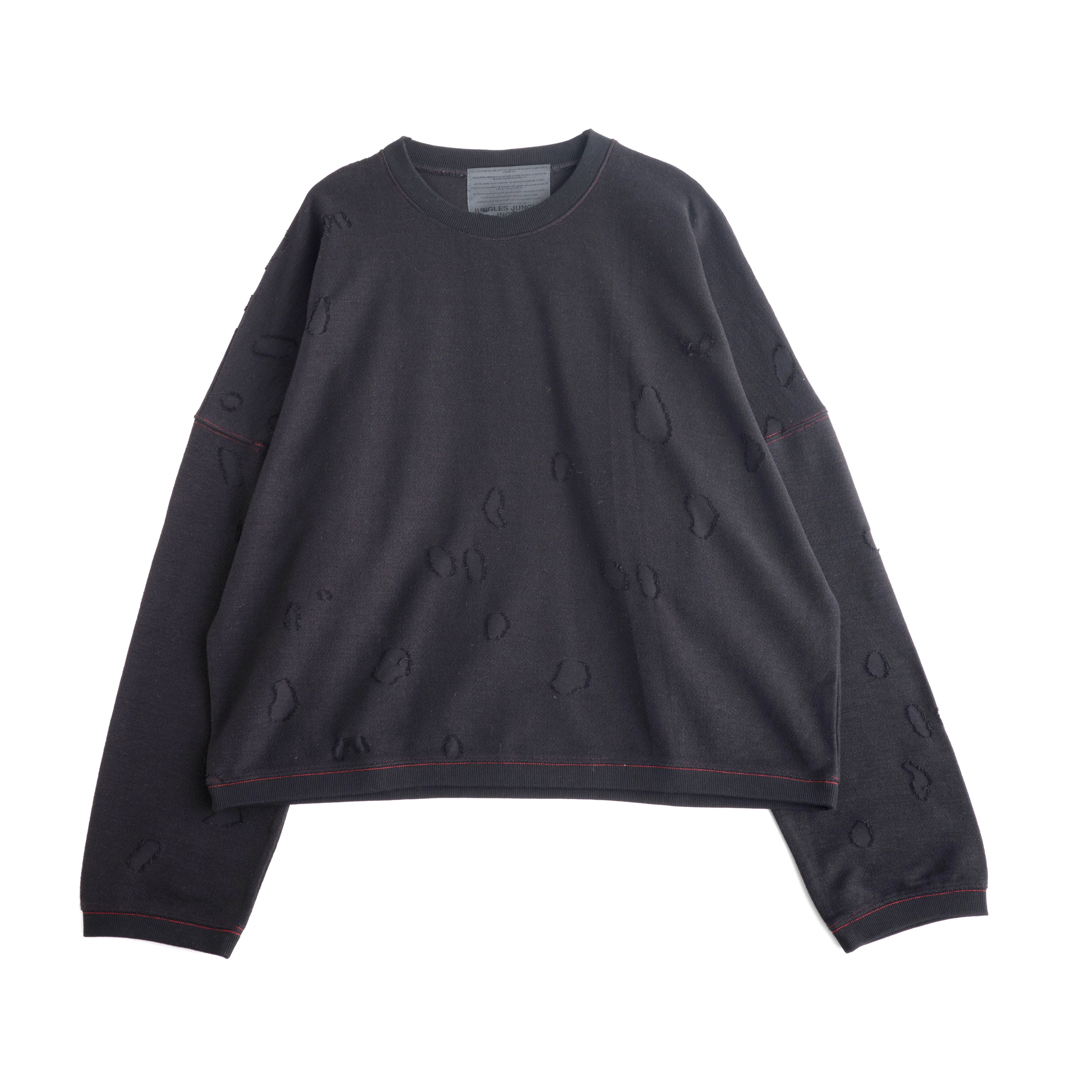 Distressed Terry Crewneck