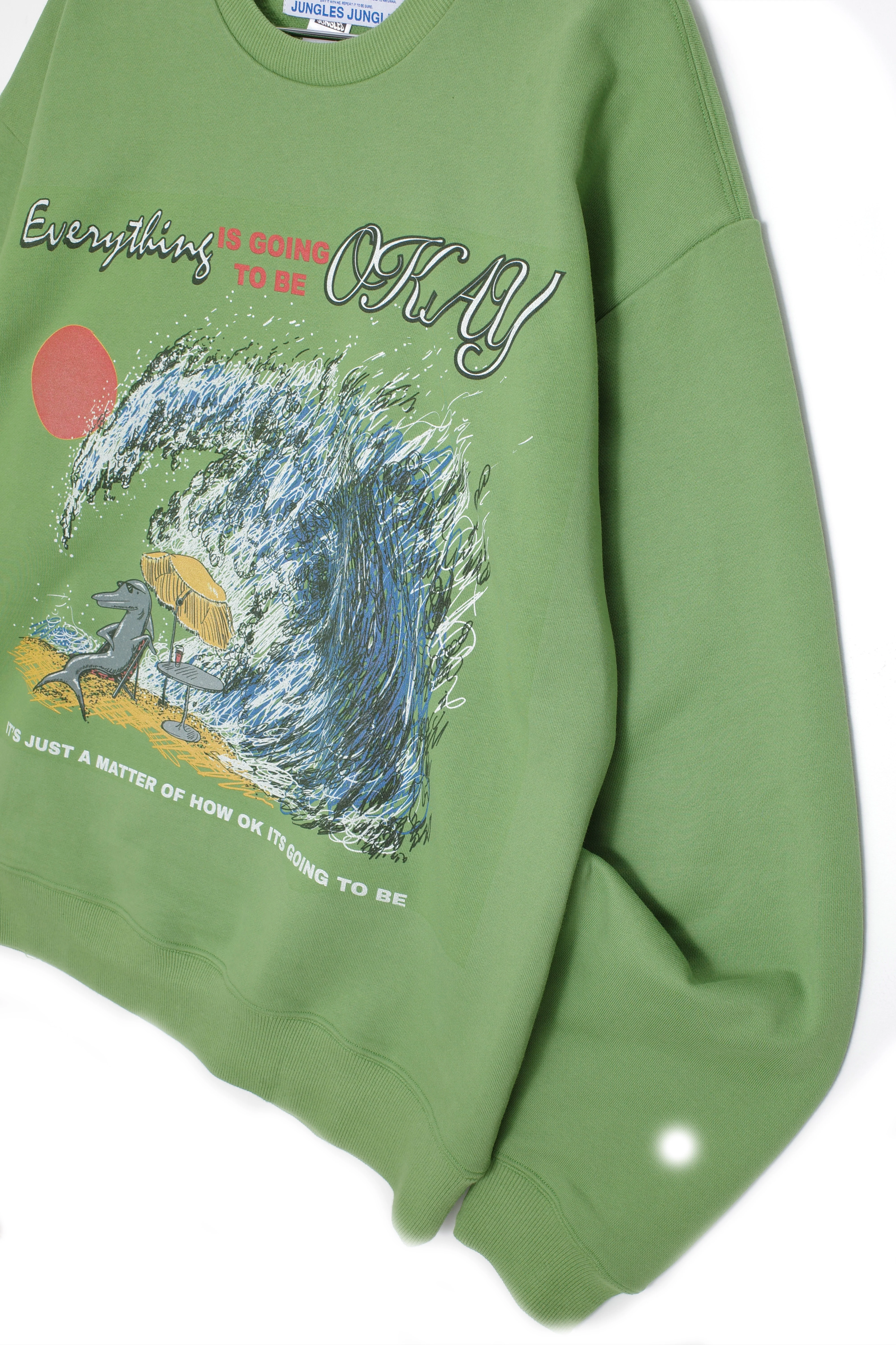 Everything will be OK crewneck - Image 3