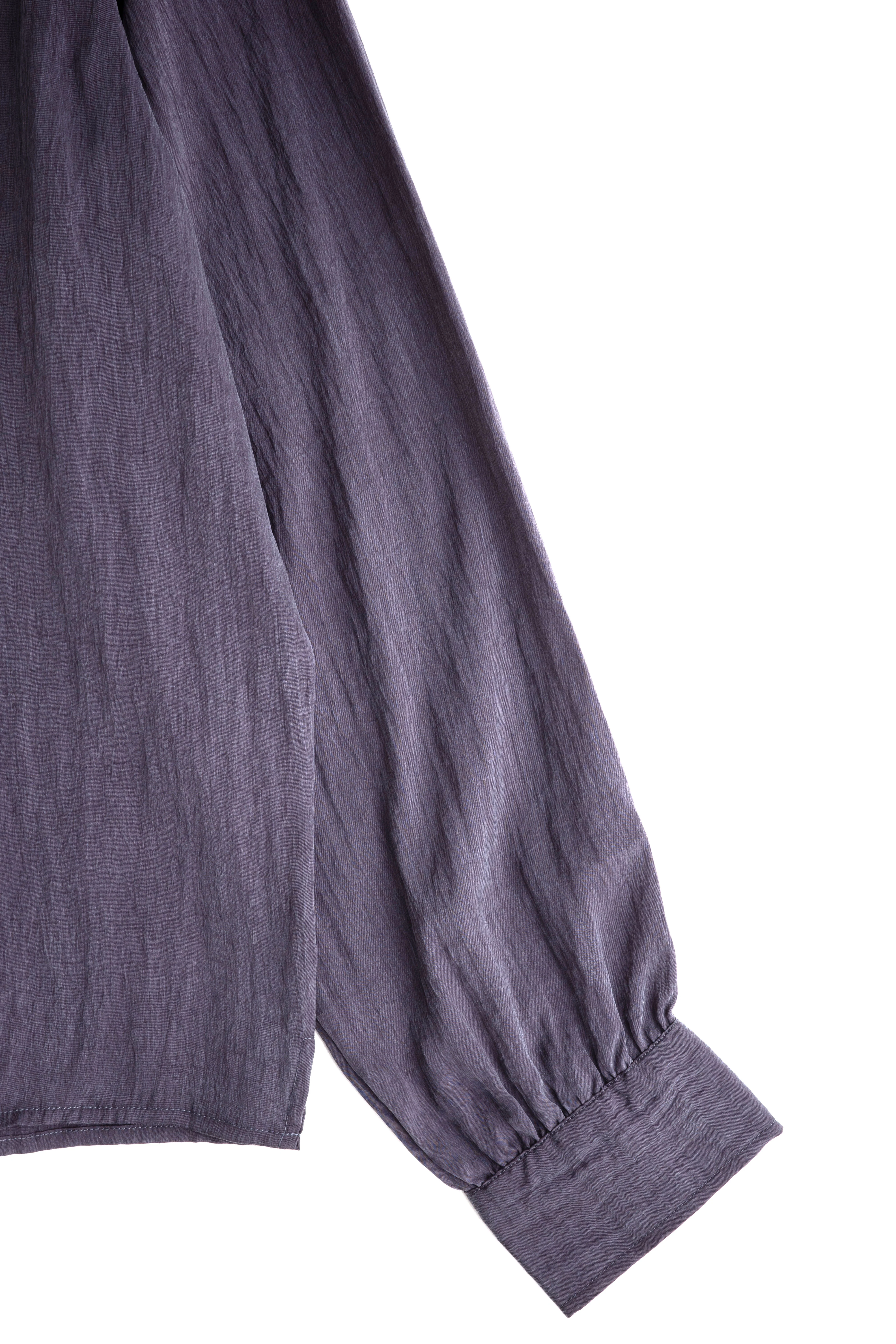 CRINKLE BUTTON UP SHIRT - Image 7