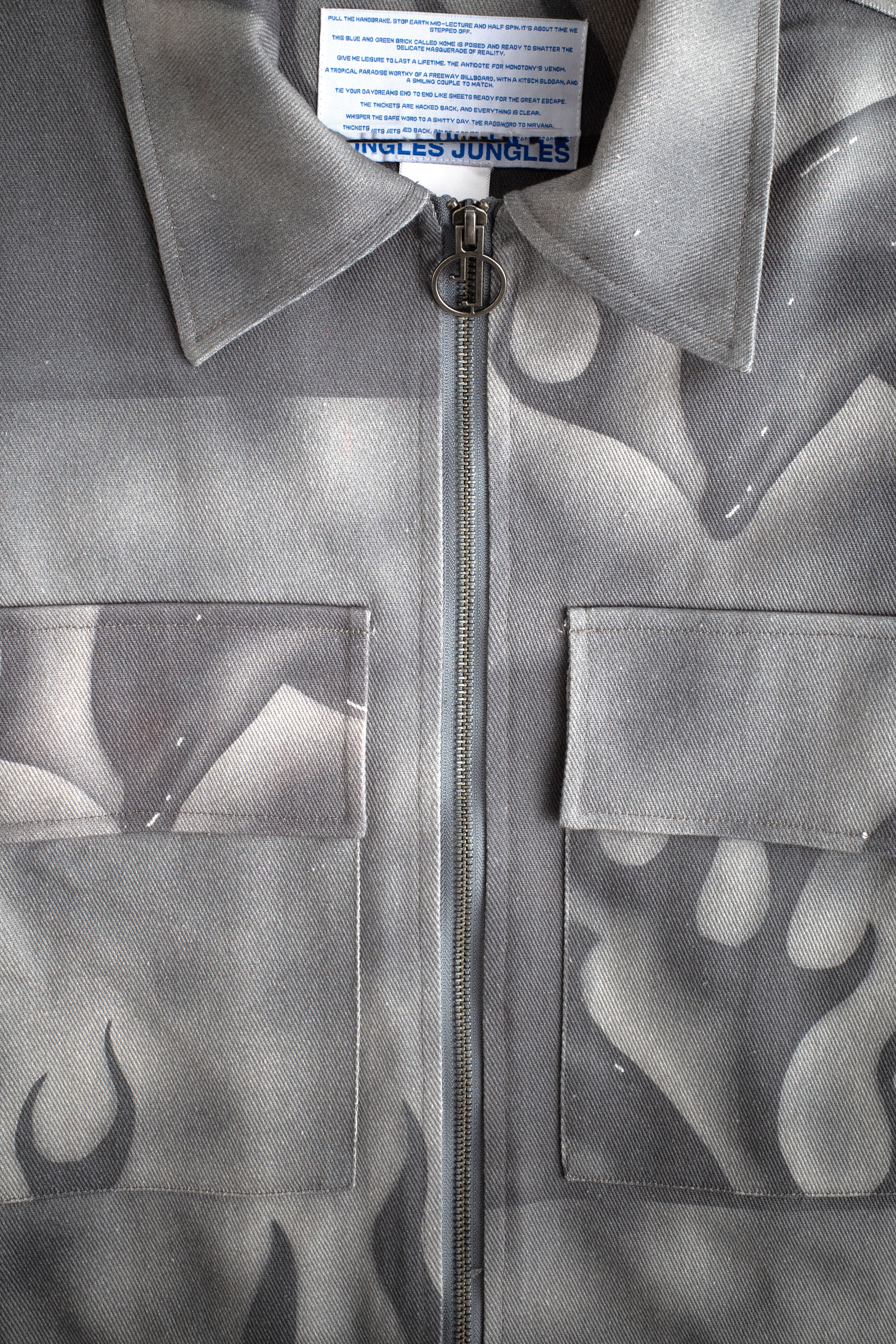 FLAMING DOLPHIN TRUCKER JACKET - Image 8
