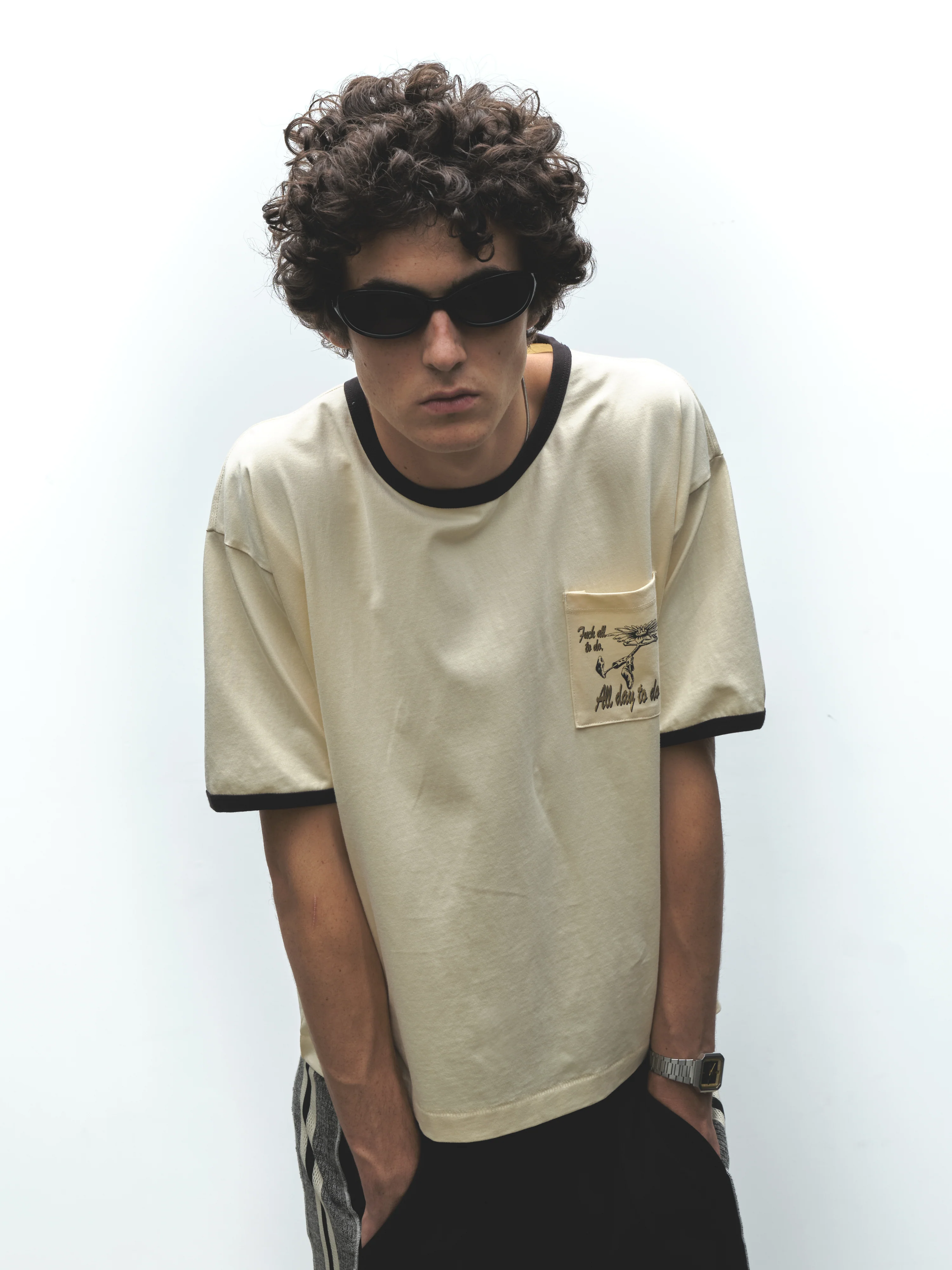 FUCK ALL TO DO RINGER TEE - Image 2