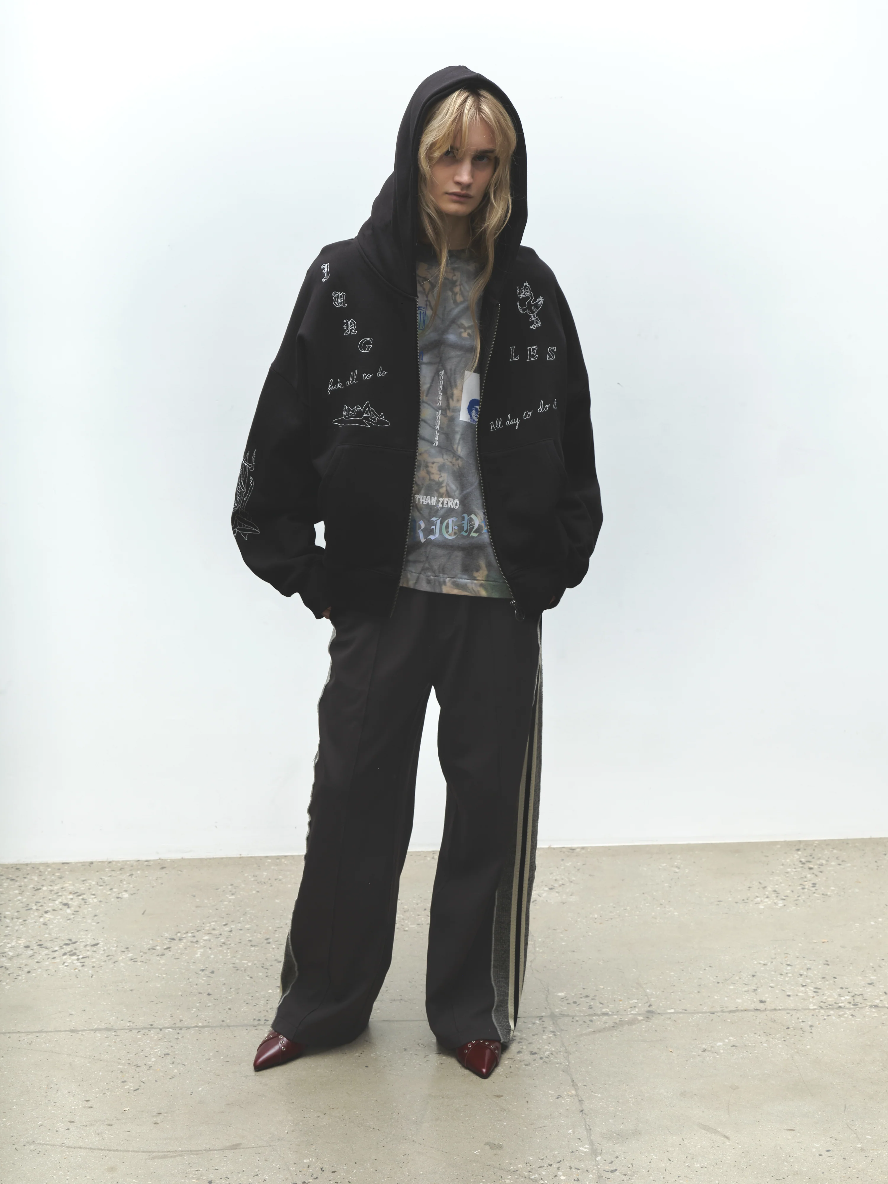 FUCK ALL ZIP HOODIE - Image 2