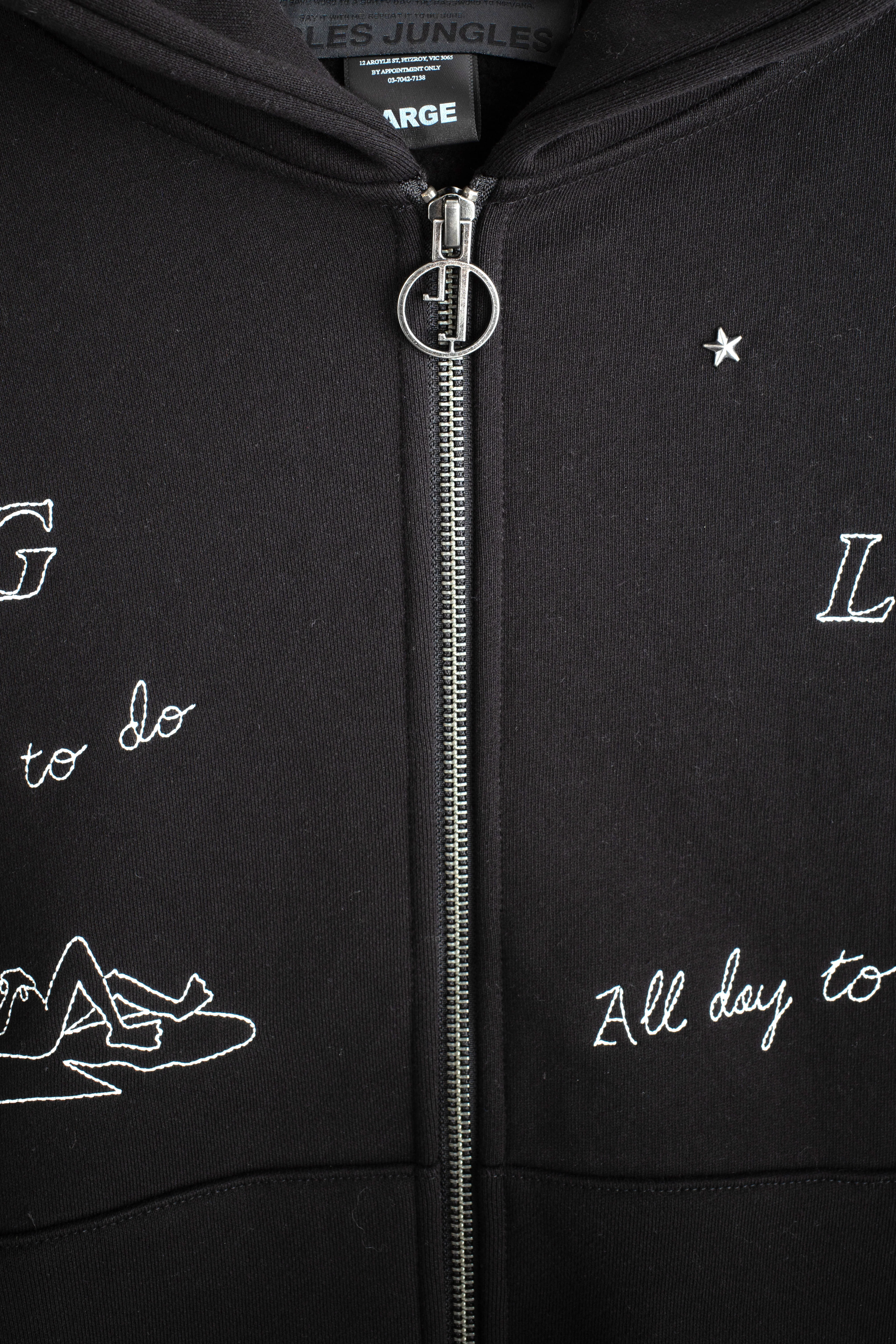 FUCK ALL ZIP HOODIE - Image 5