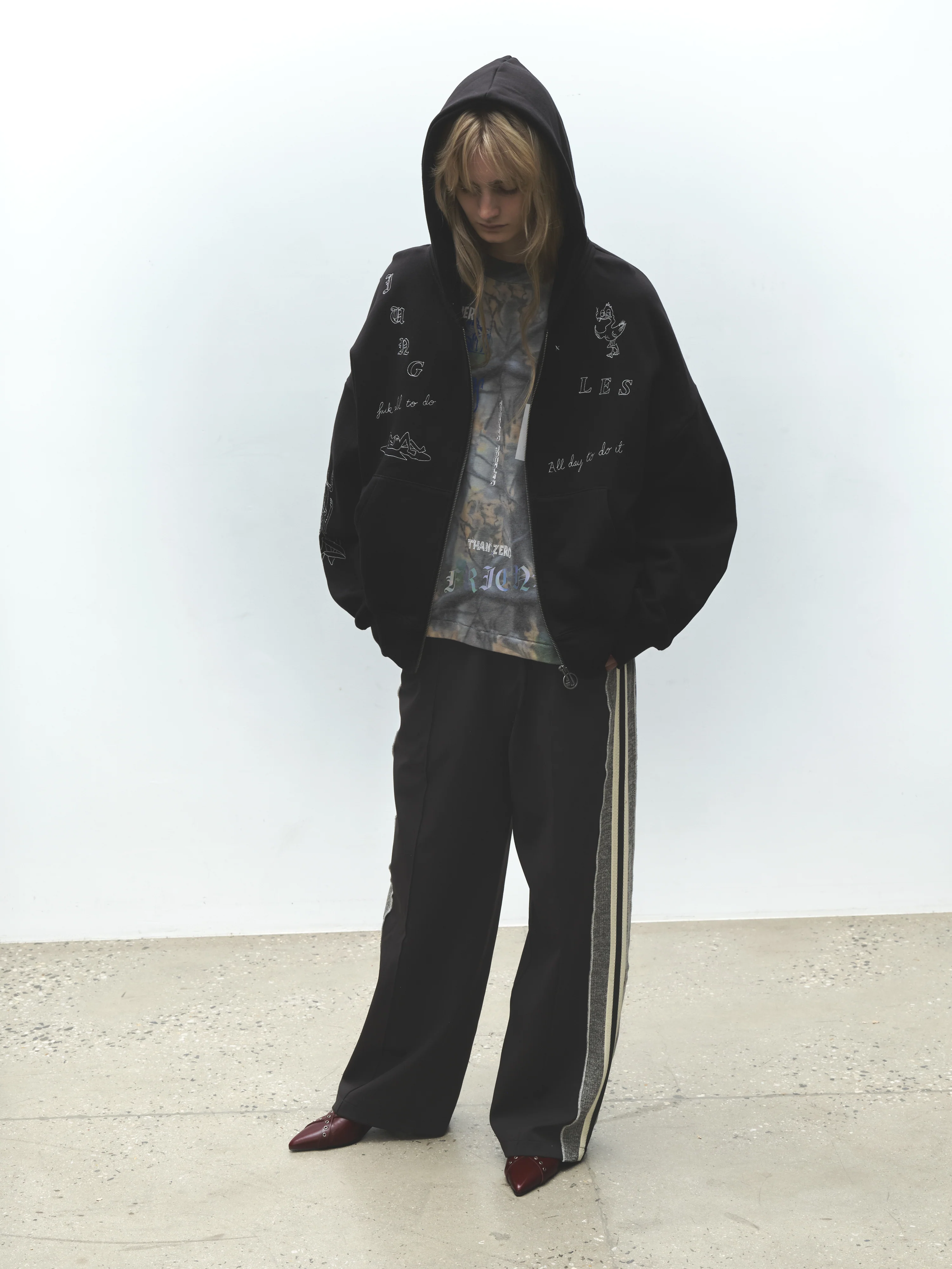 FUCK ALL ZIP HOODIE - Image 7