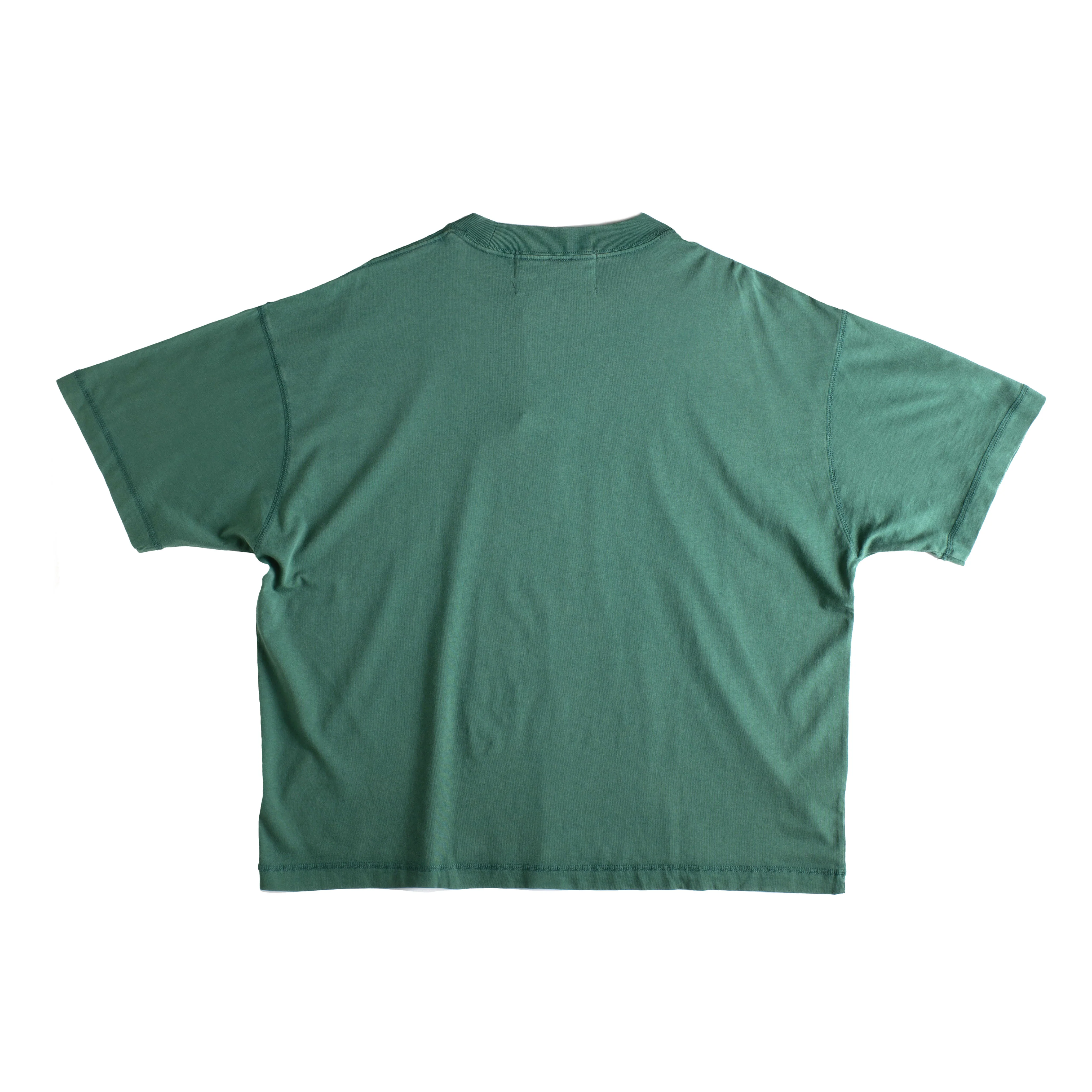 GOOD MORNING COPS TEE VINTAGE GREEN - Image 5