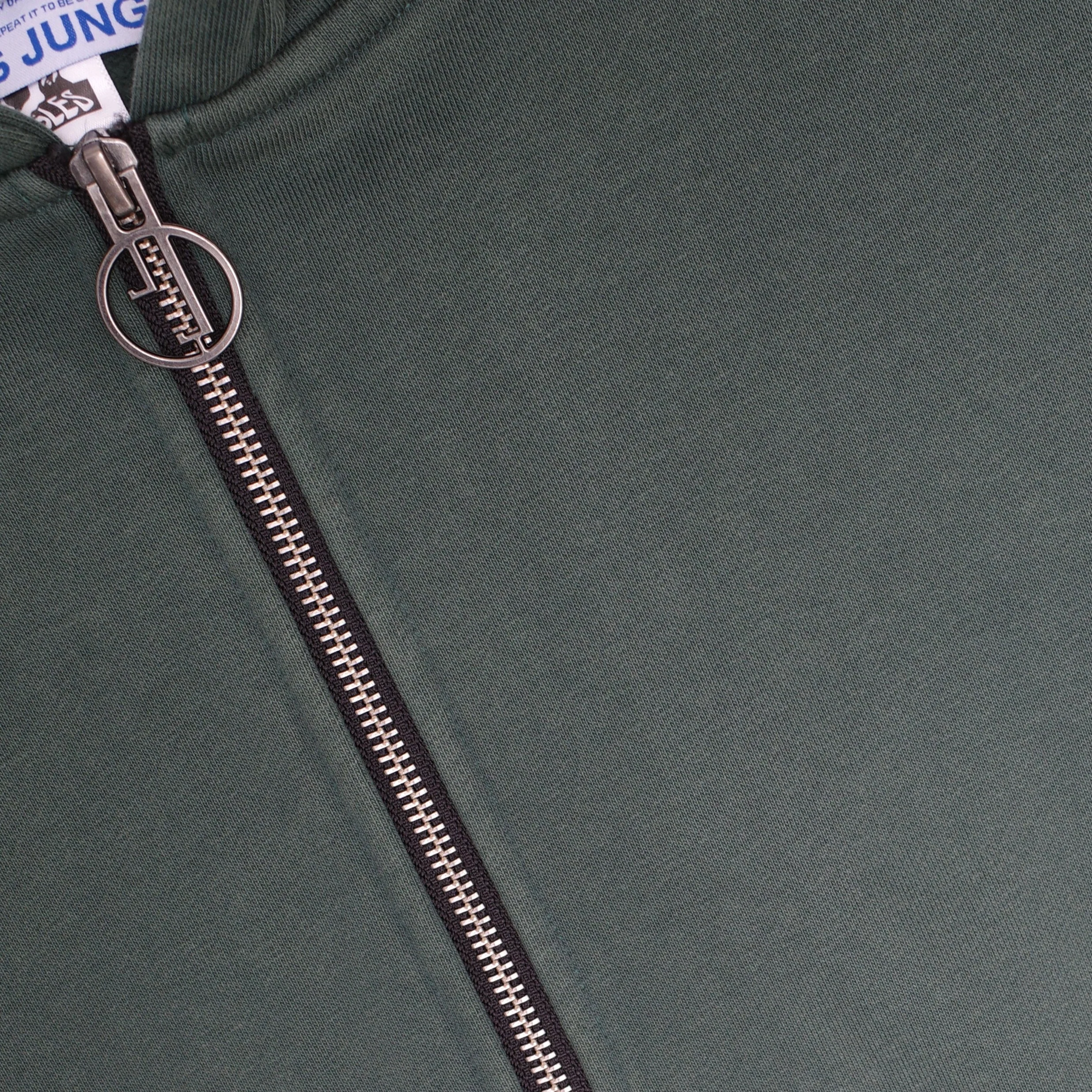 Good Morning Cops Vintage Wash Zip Up Hoodie - Image 3