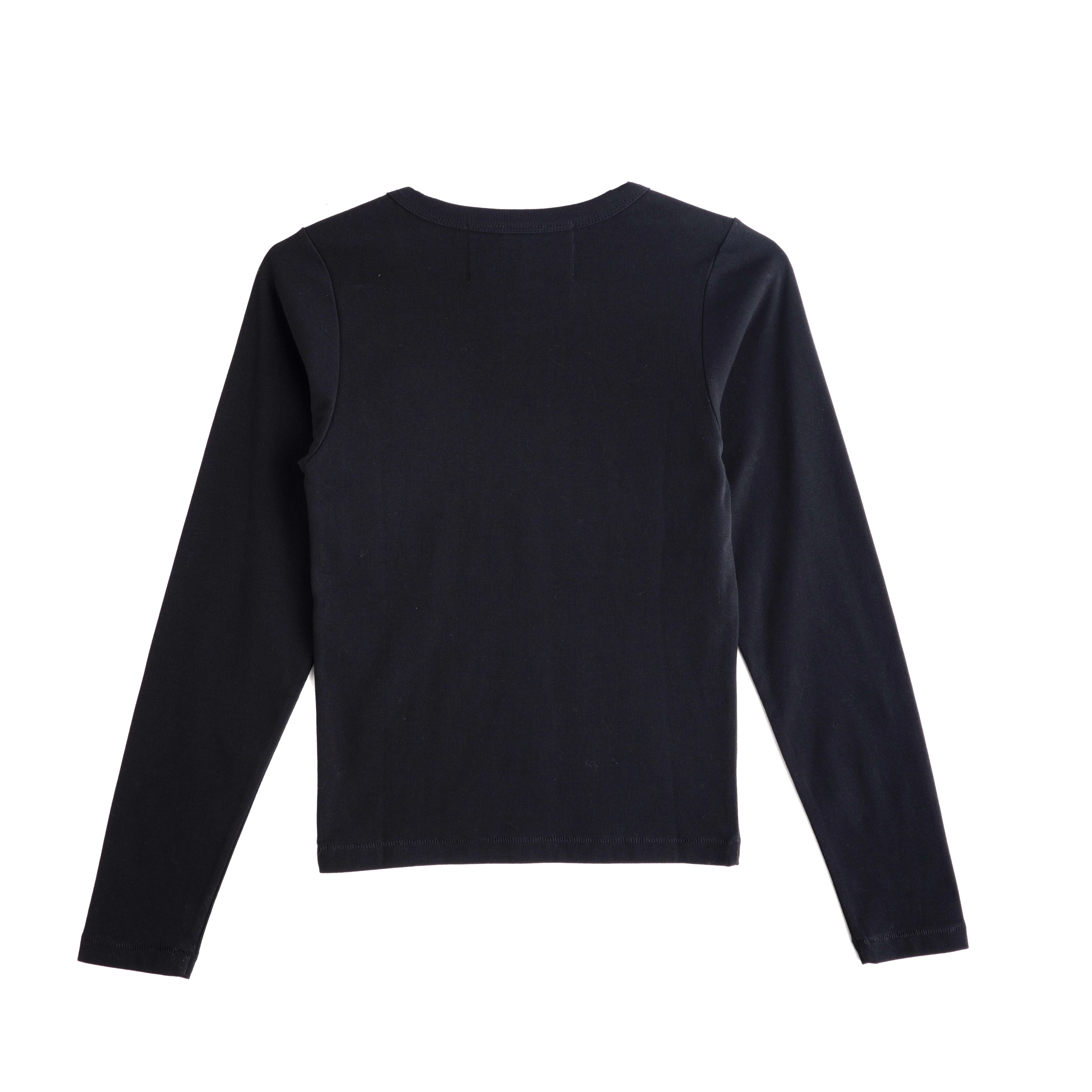 HOT FITTED LONG SLEEVE TEE - Image 4