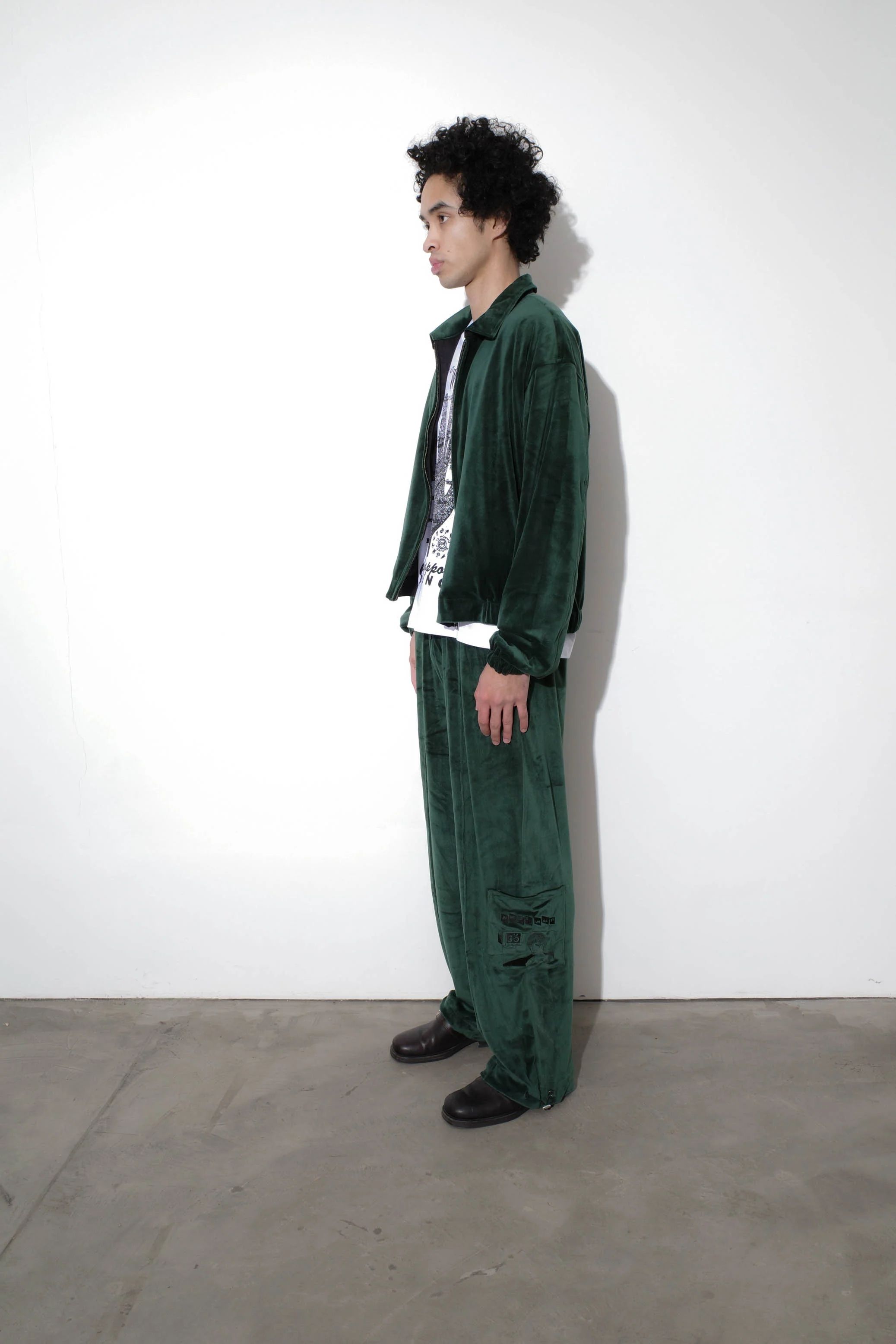 I Tried Velour Pant - Image 6