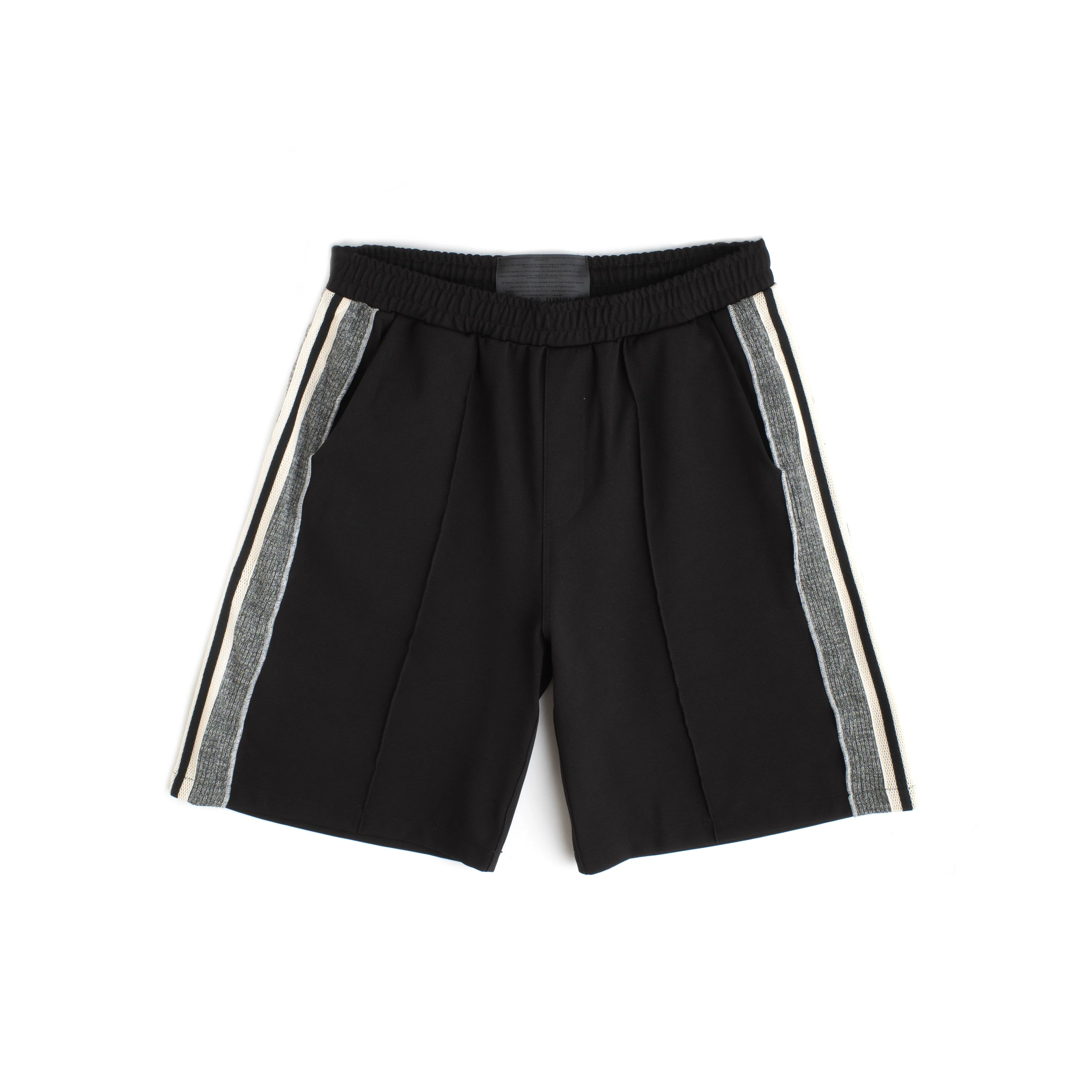 KNIT PANEL SHORTS