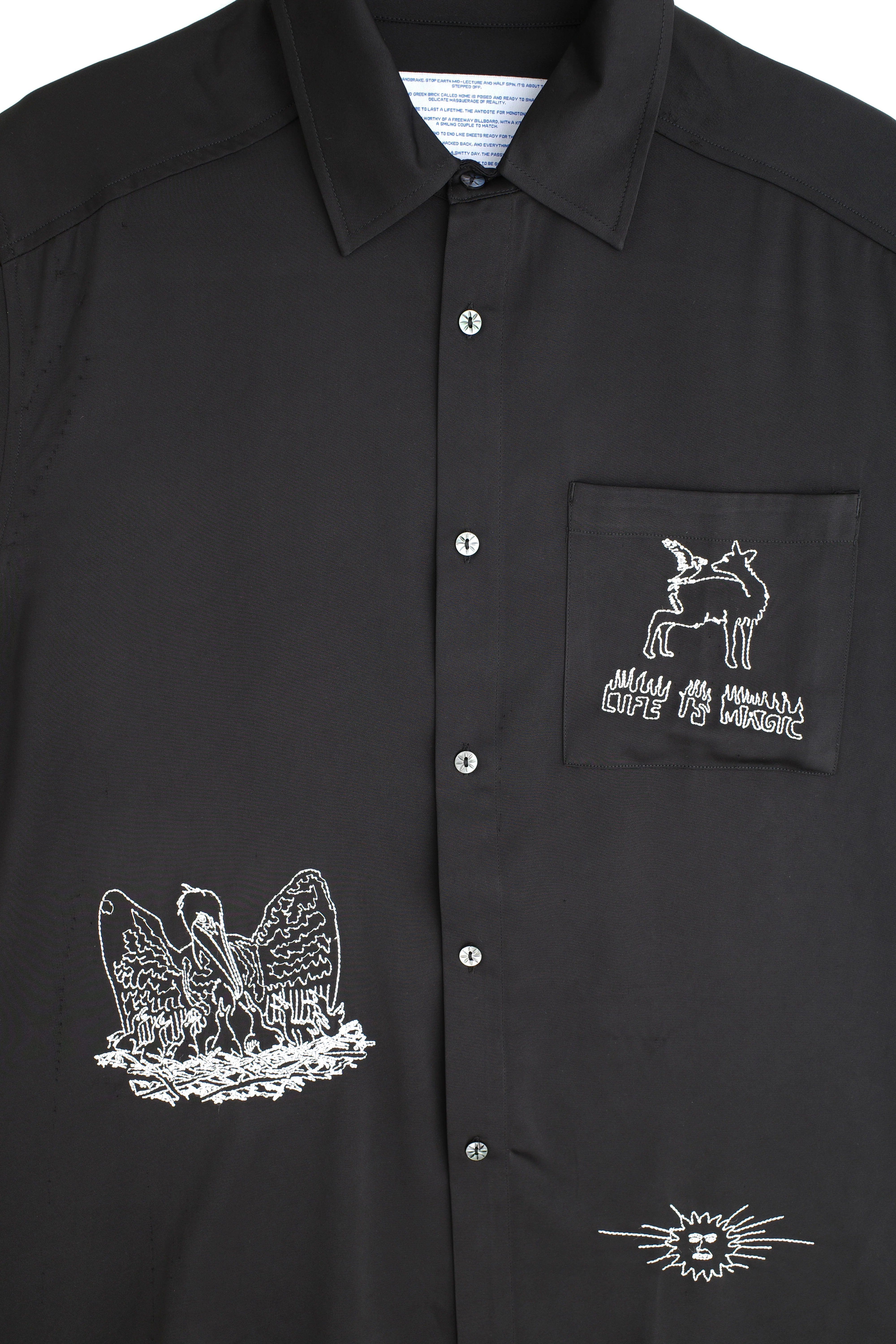 Life Is Magic Button Up - Image 4