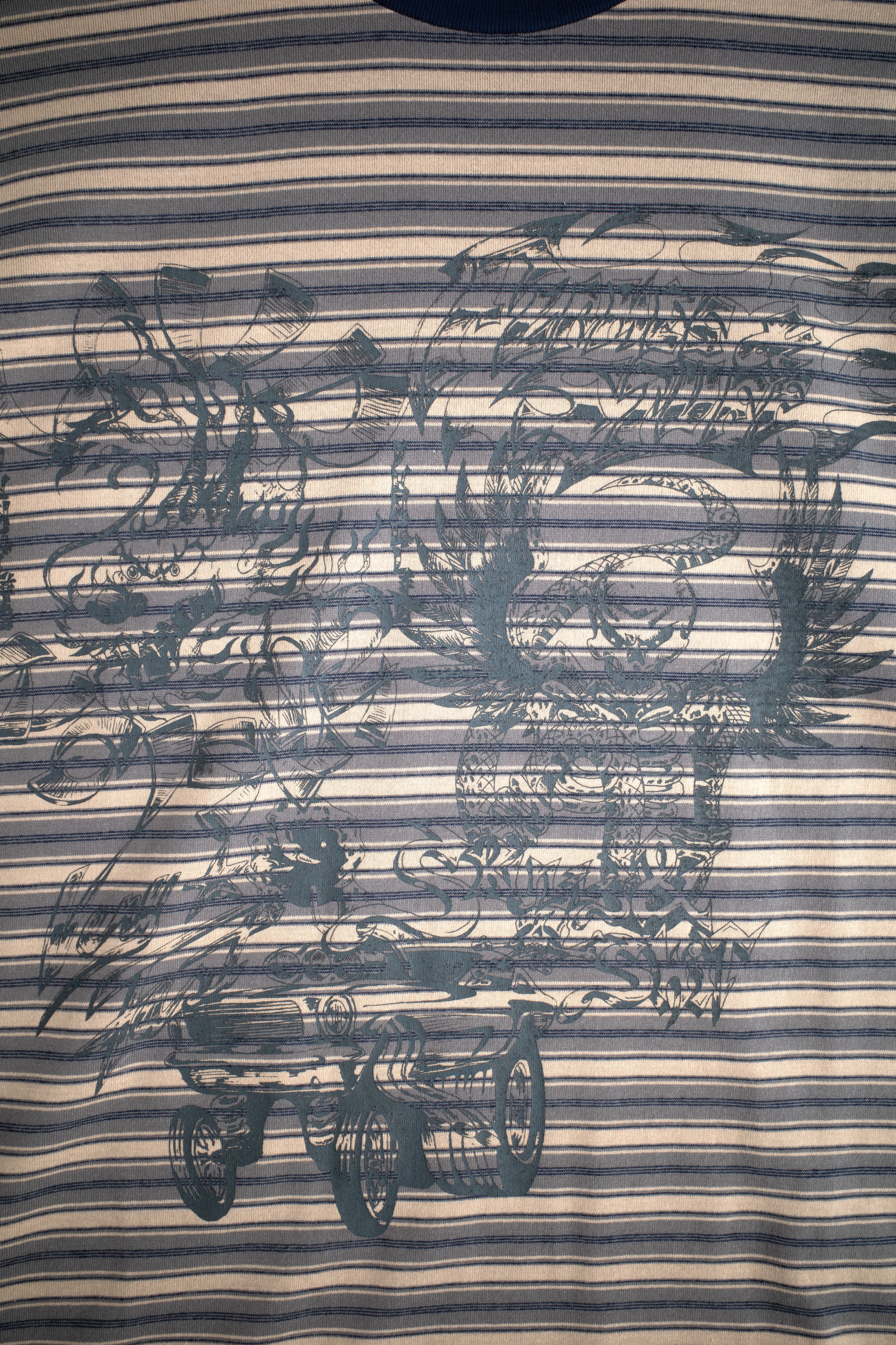 LOUD NOISES STRIPE TEE - Image 5