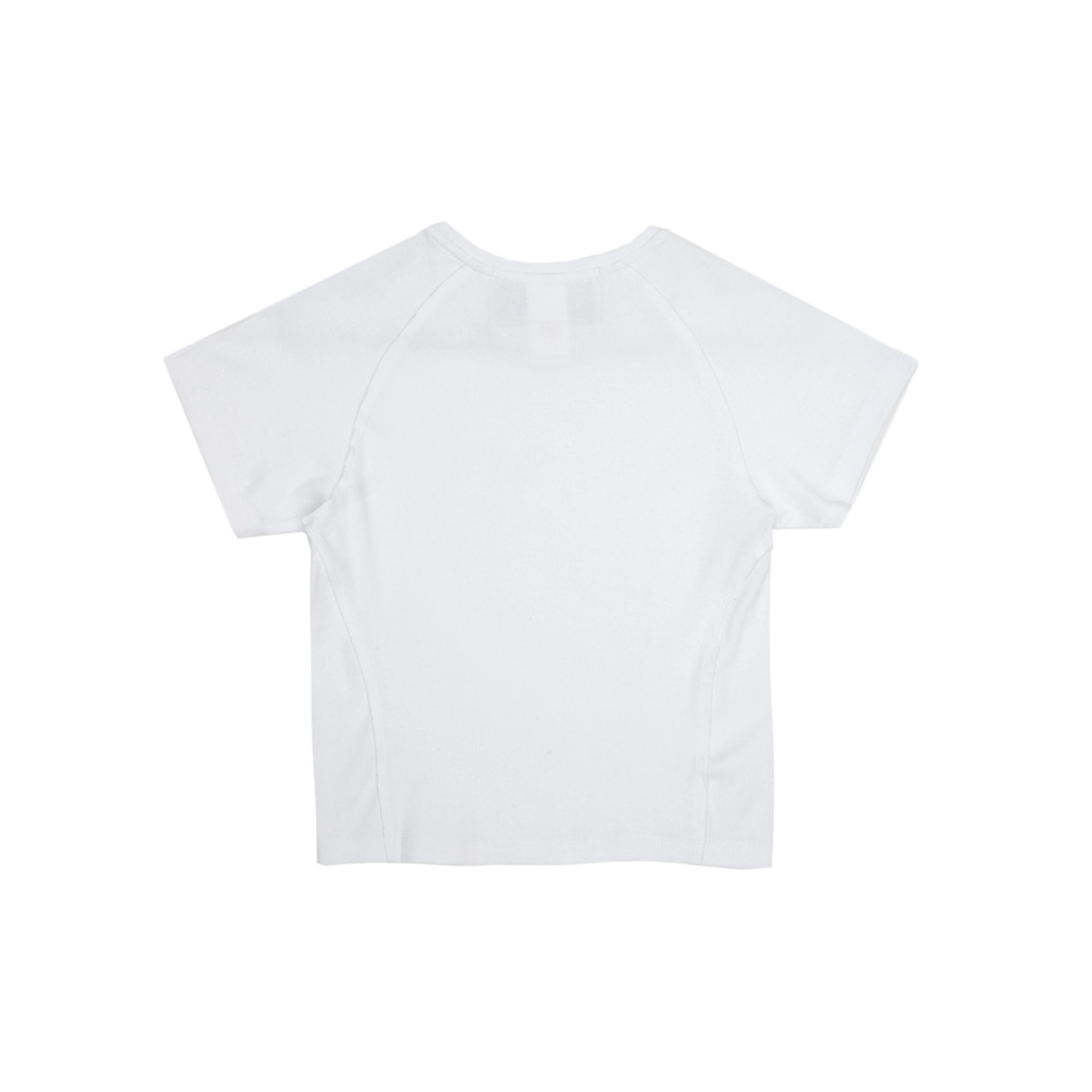 Patch Logo Fitted Raglan Tee - Image 3