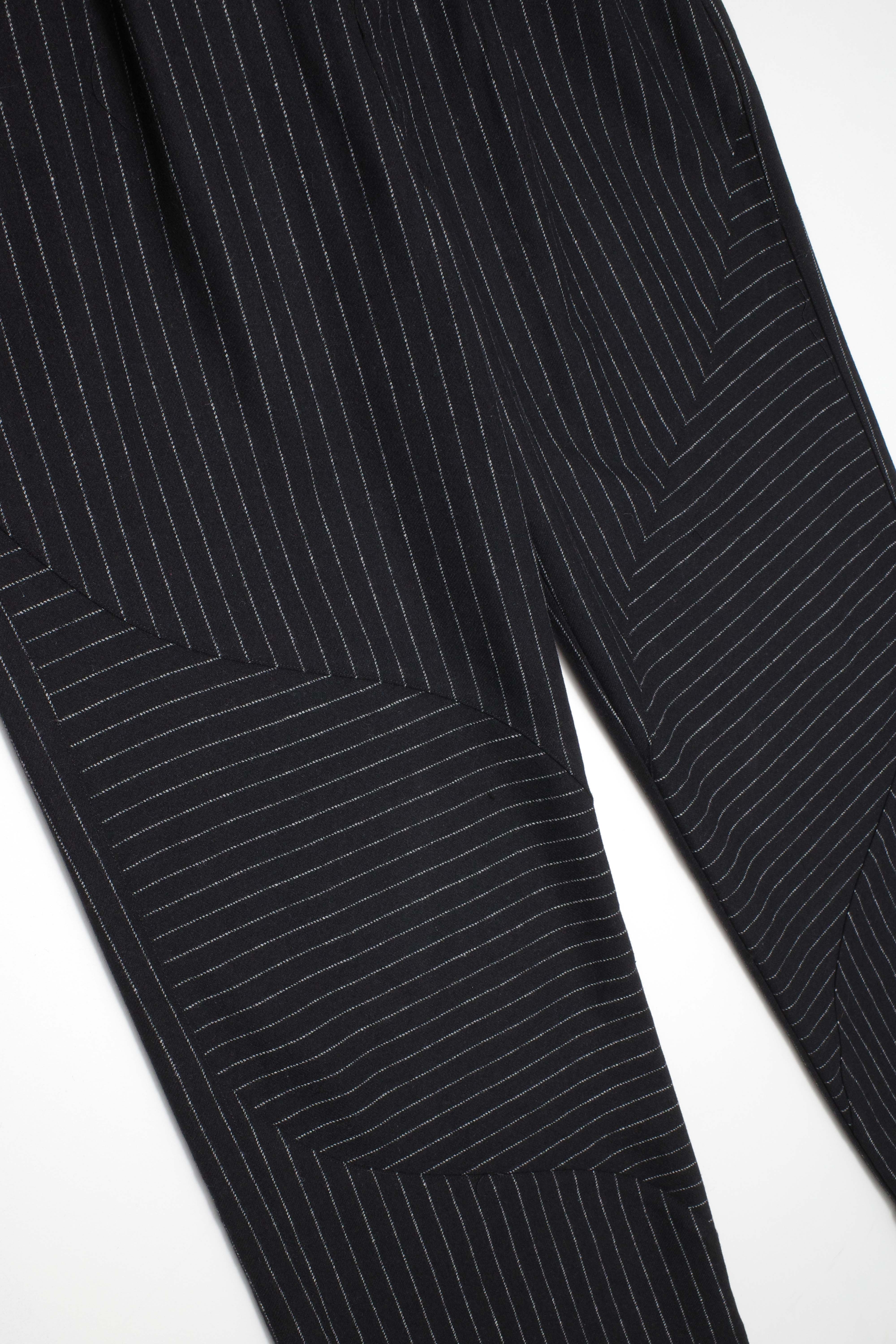 Pinstripe Wool Pant - Image 3