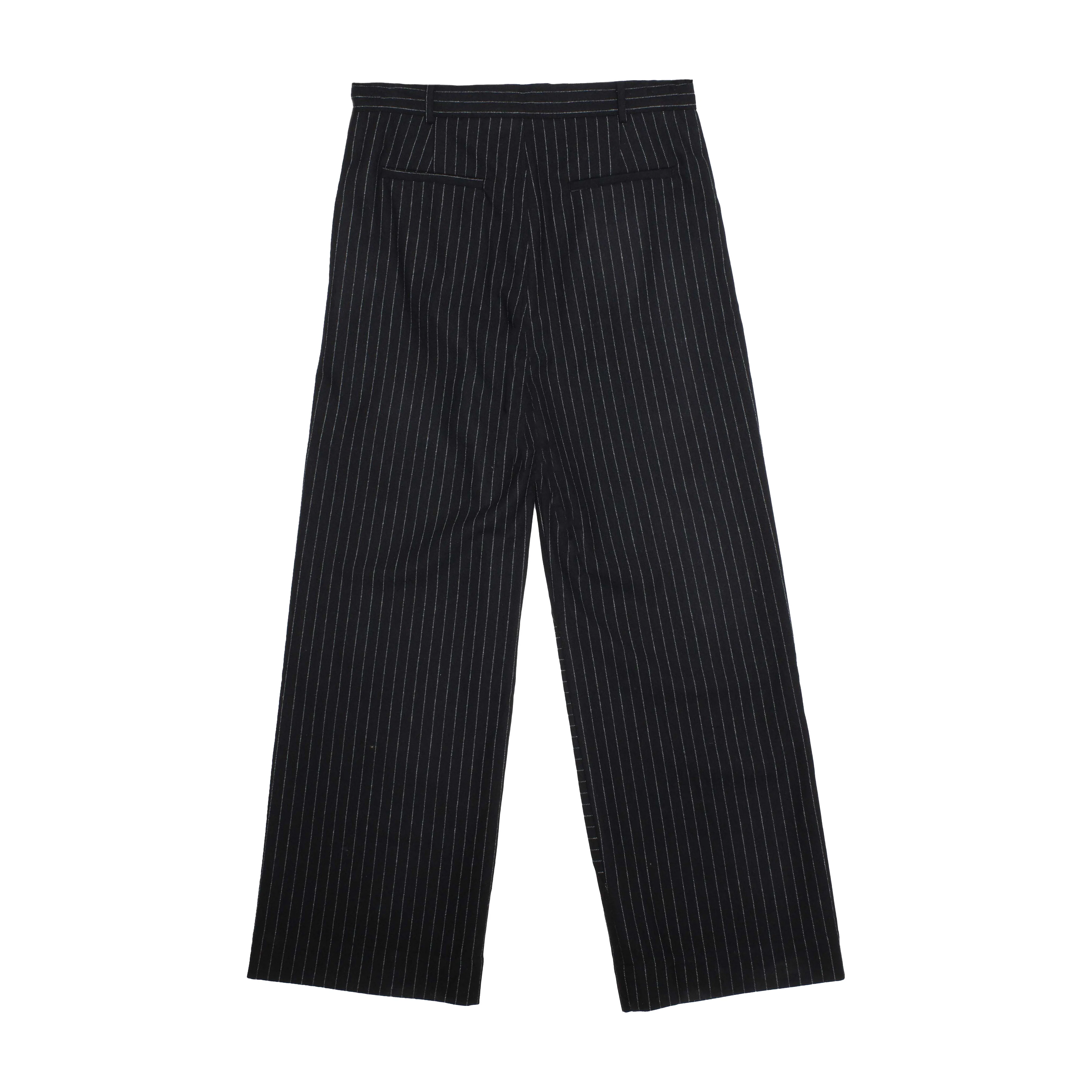 Pinstripe Wool Pant - Image 6