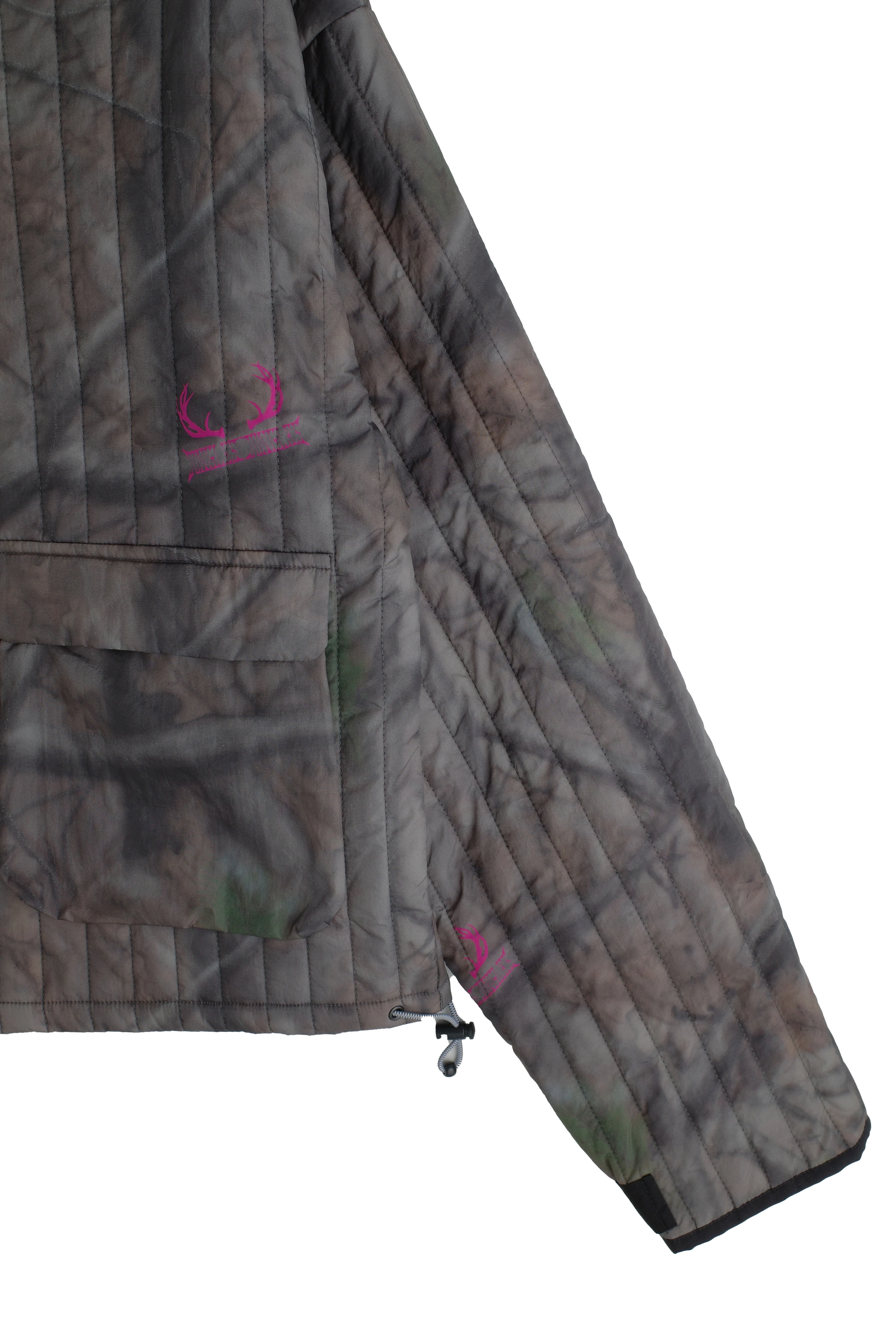Airbrushed Tree Camo Quilted Jacket - Image 4