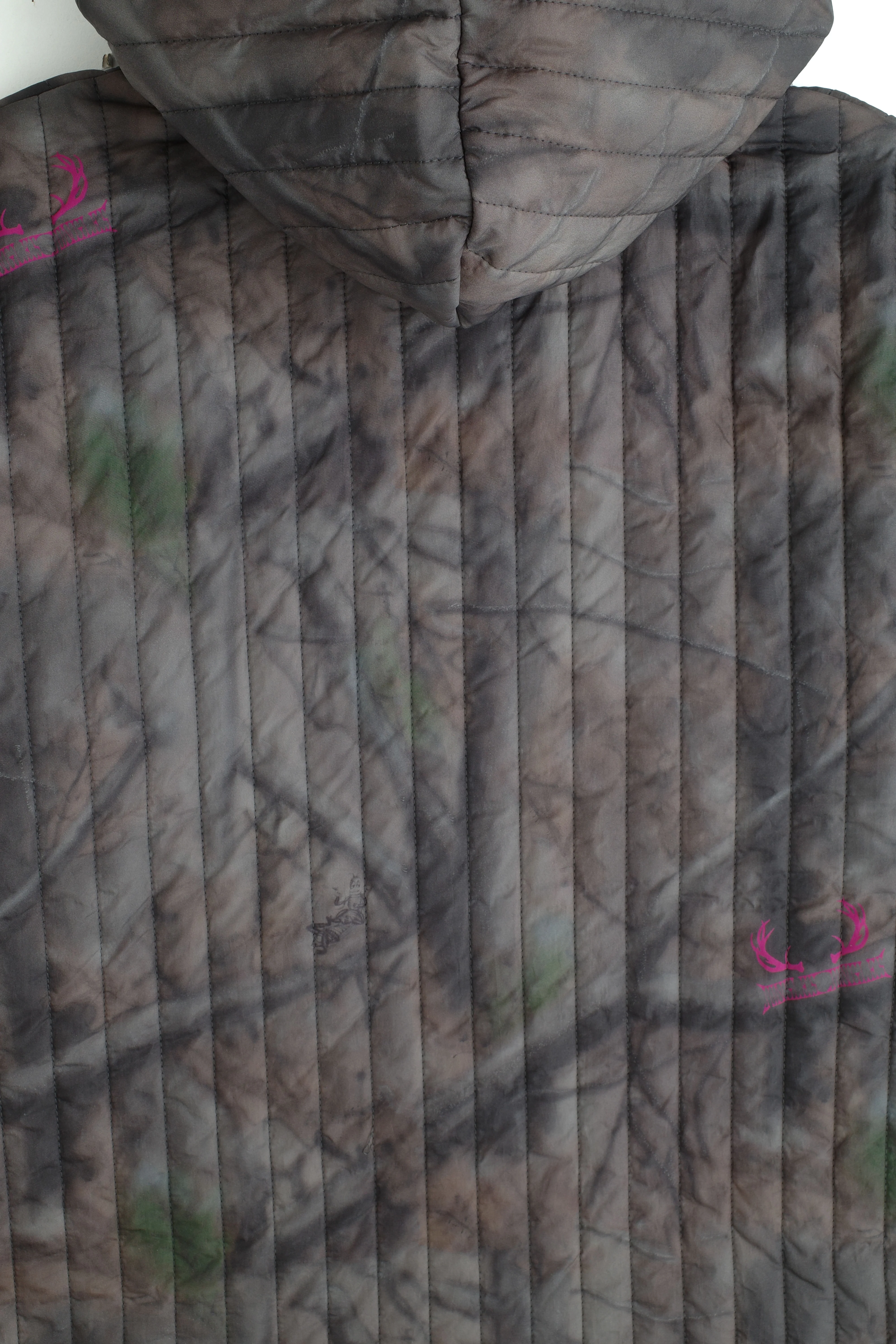 Airbrushed Tree Camo Quilted Jacket - Image 7