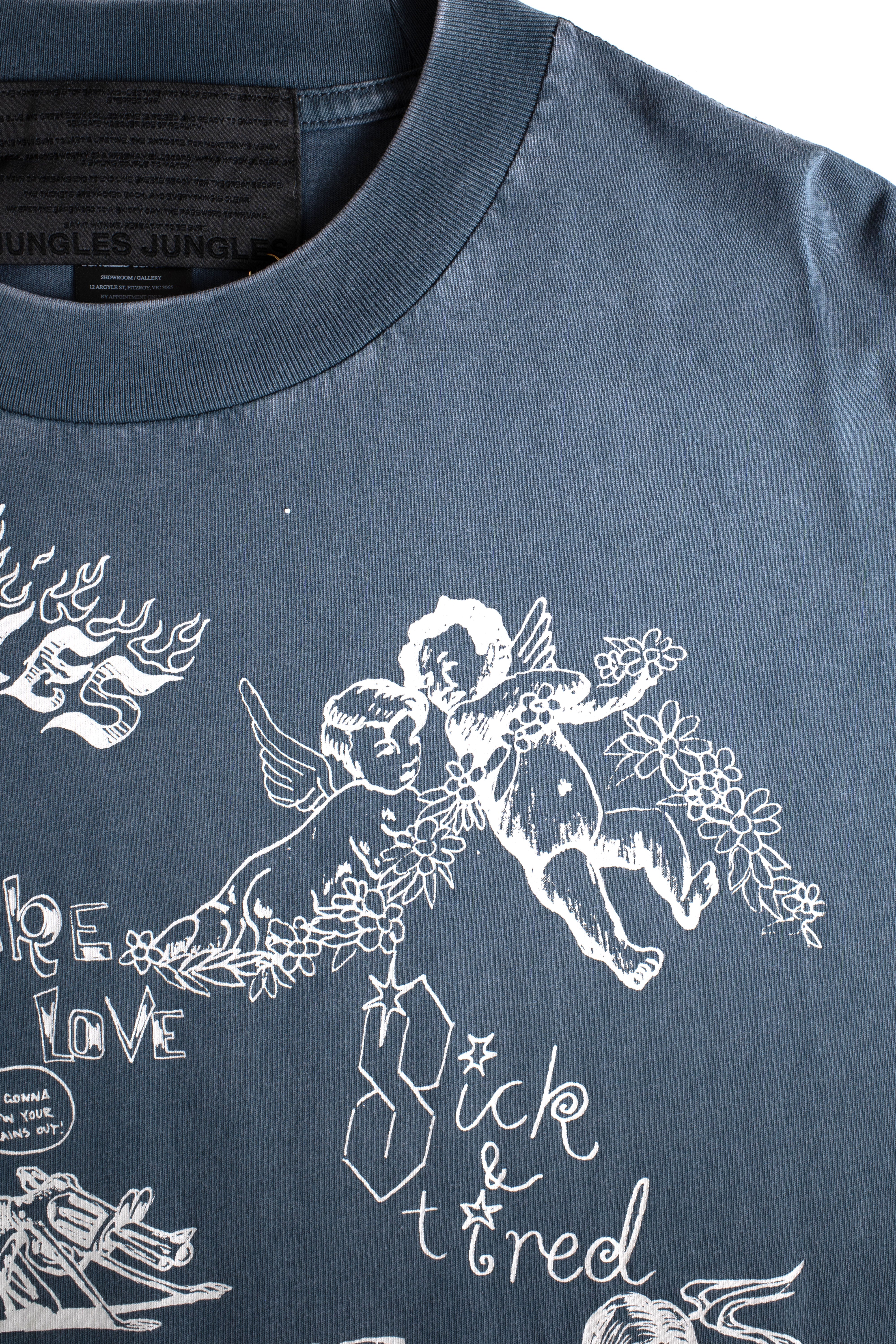 SCRIBBLES TEE HEAVY WASH - Image 5