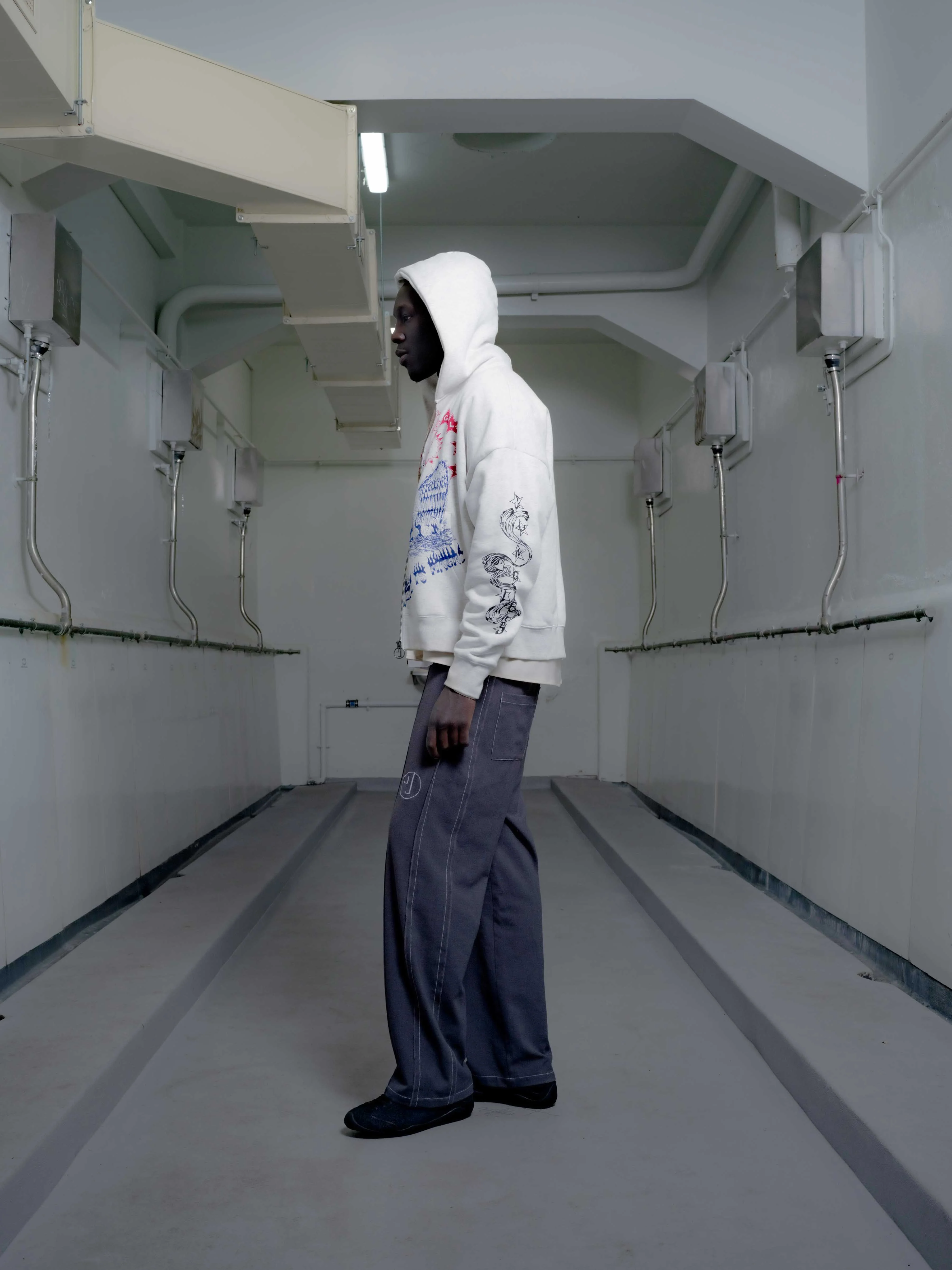 Scribbles Zip Hoodie - Image 12