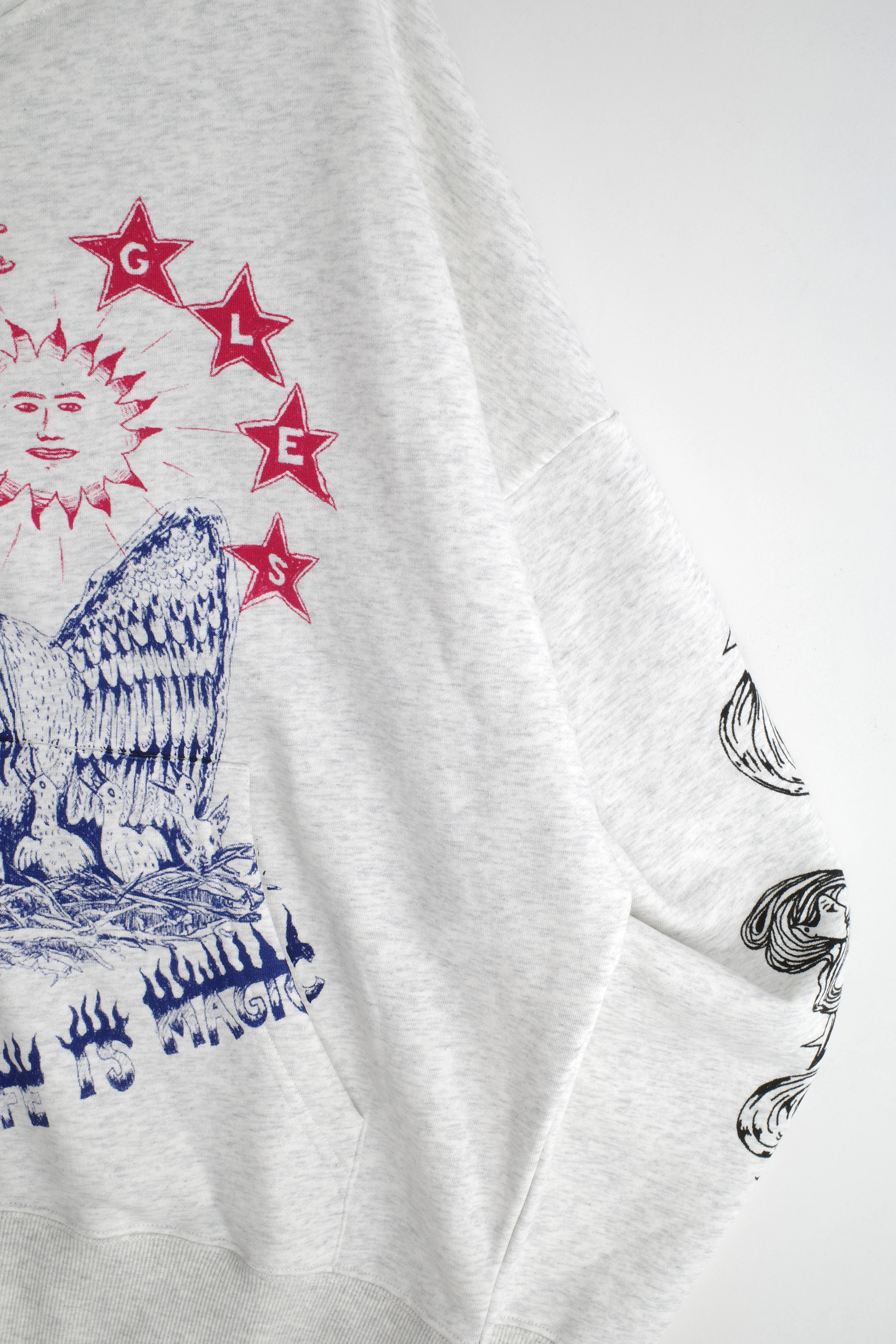 Scribbles Zip Hoodie - Image 8