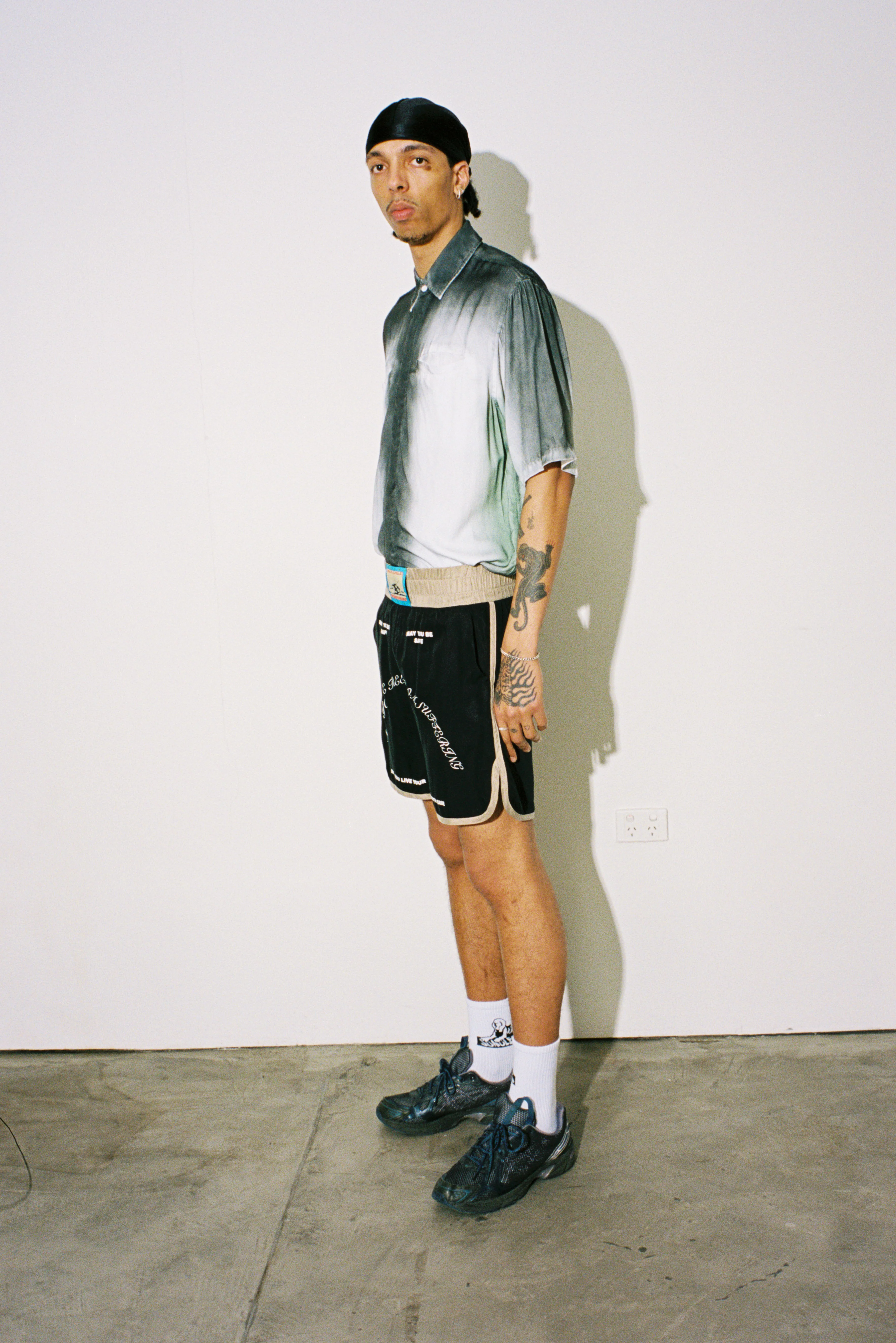 Spray Dye Button Up Shirt - Image 5