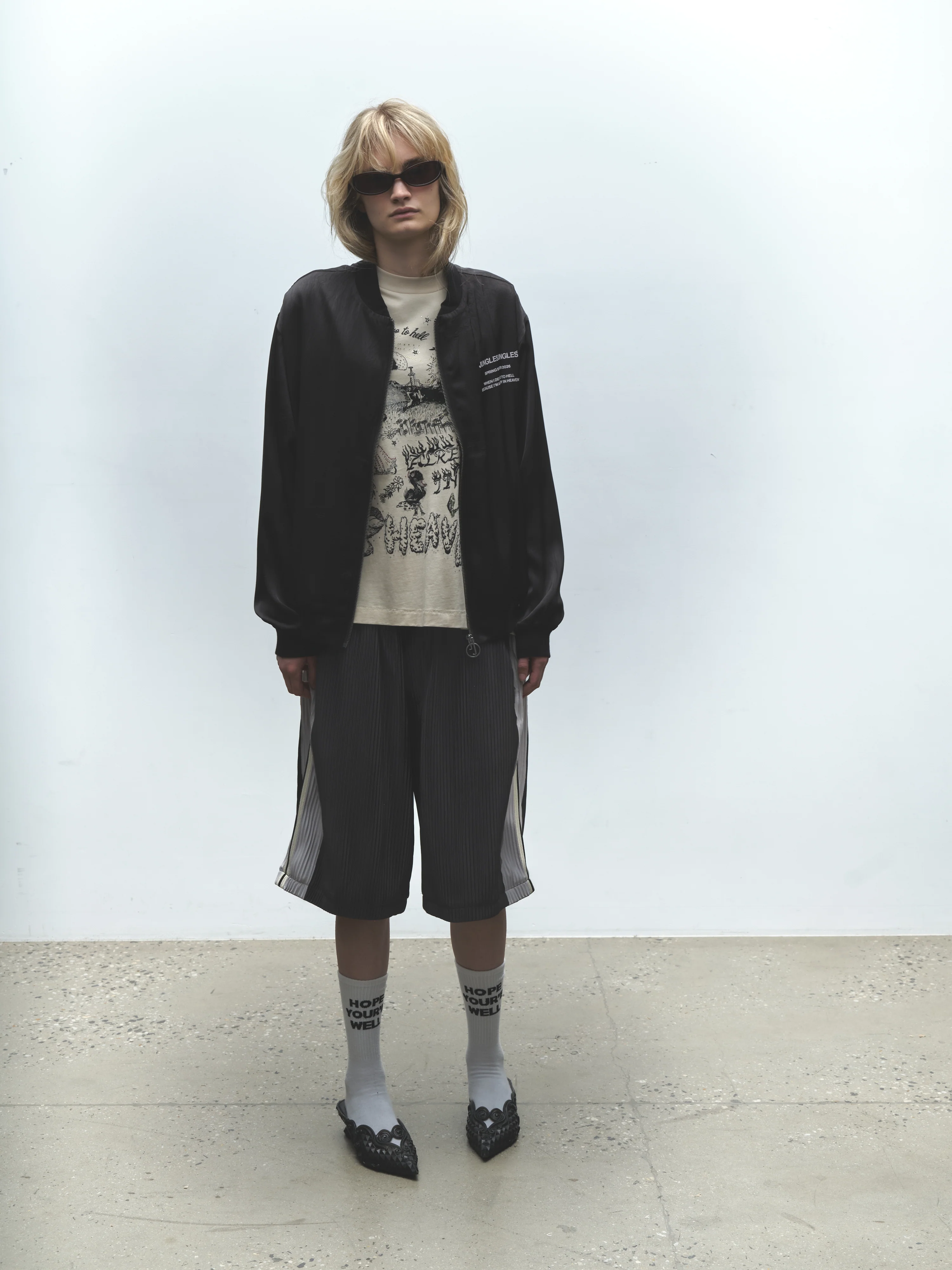 SWANS SATIN JACKET - Image 10
