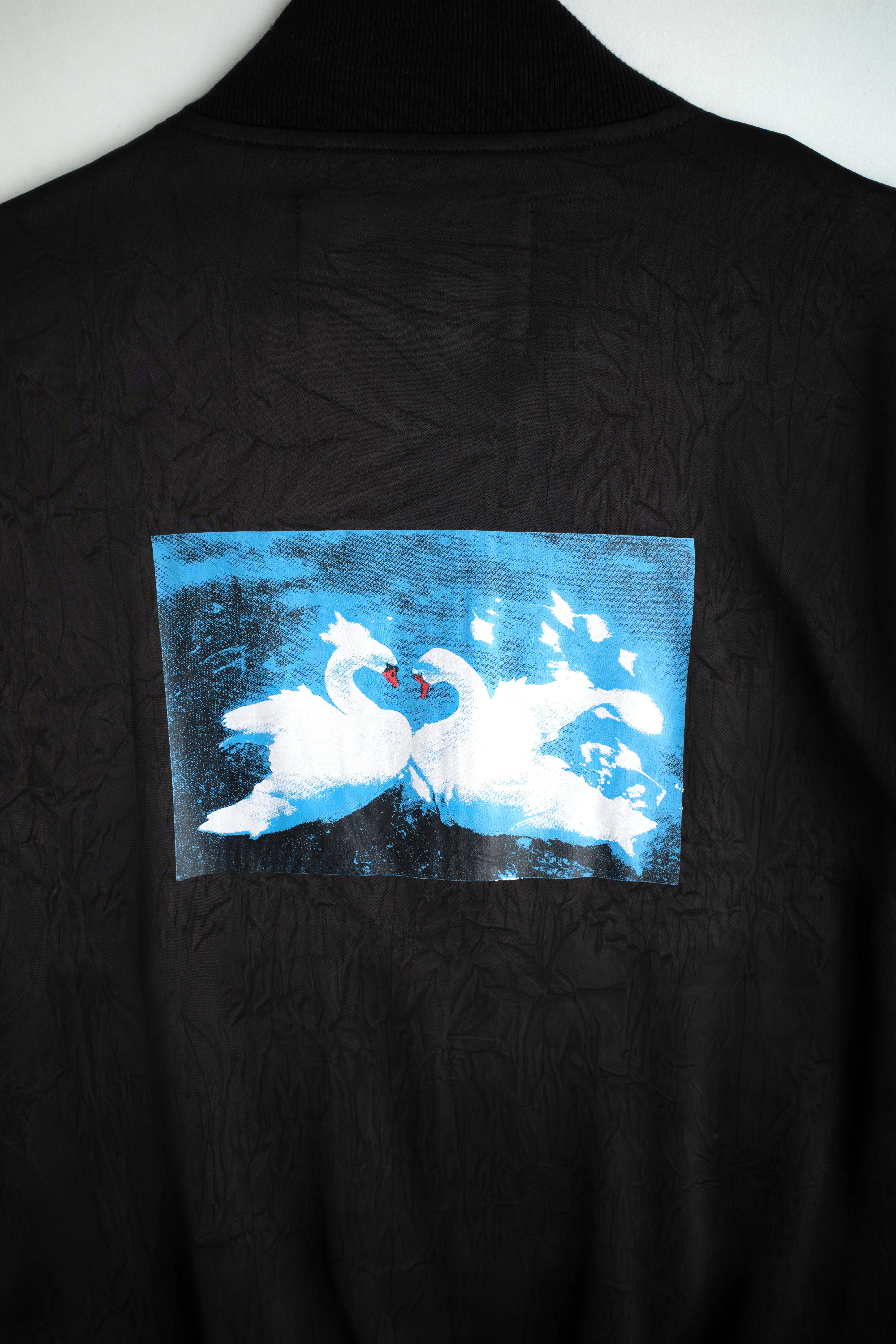 SWANS SATIN JACKET - Image 6