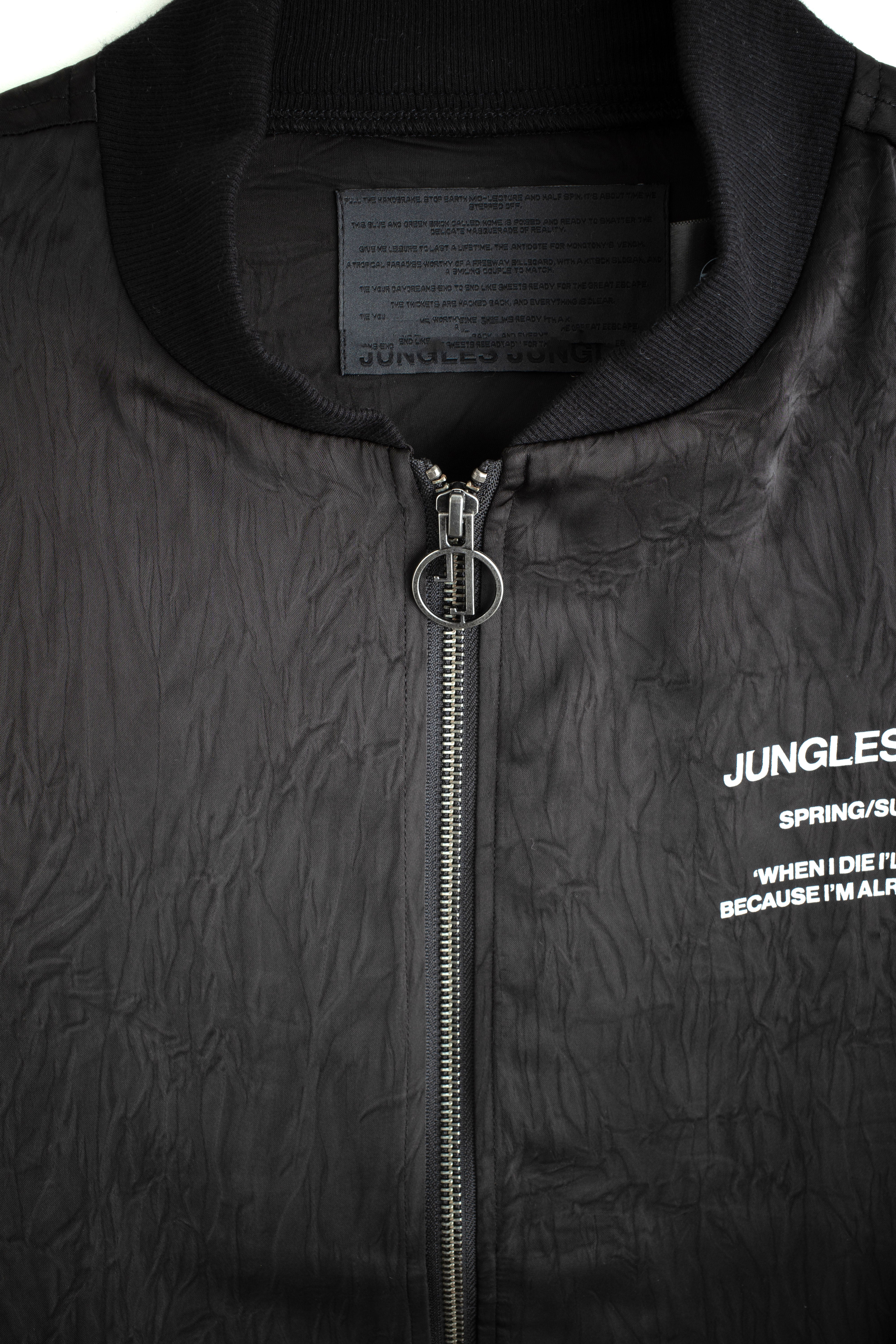 SWANS SATIN JACKET - Image 7