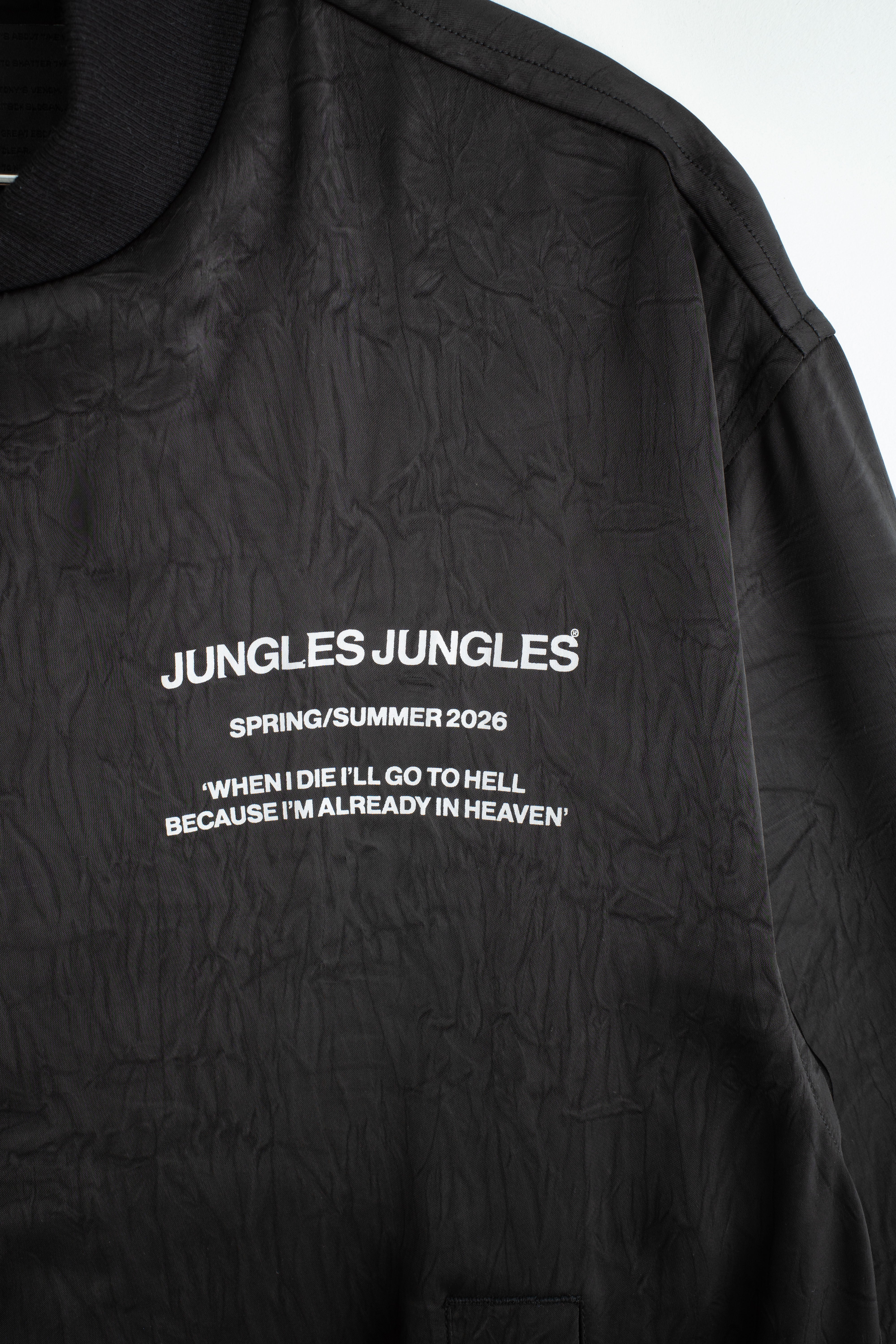 SWANS SATIN JACKET - Image 8