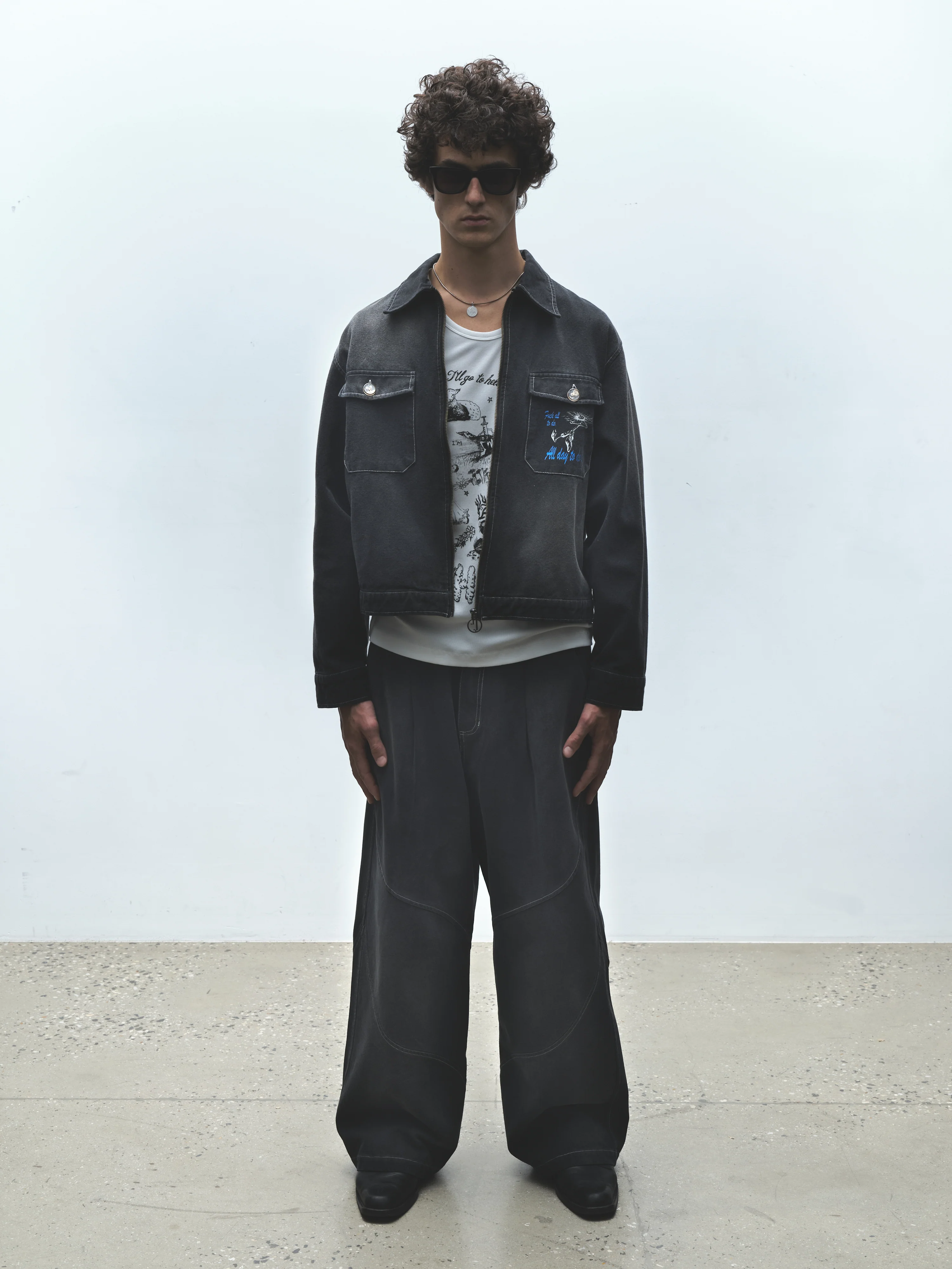 SUN BLEACHED SLANT PANT - Image 4