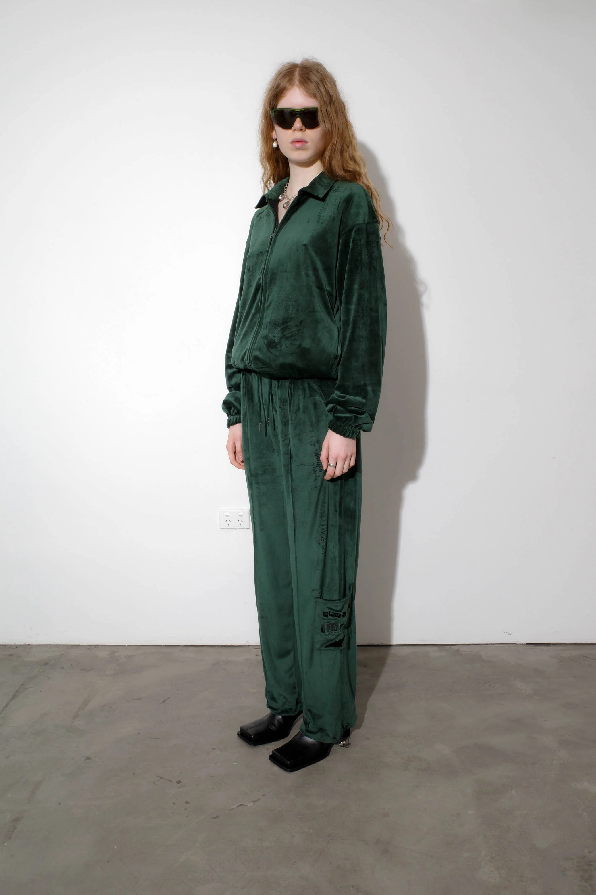 Velour Reversible Jacket - Image 10