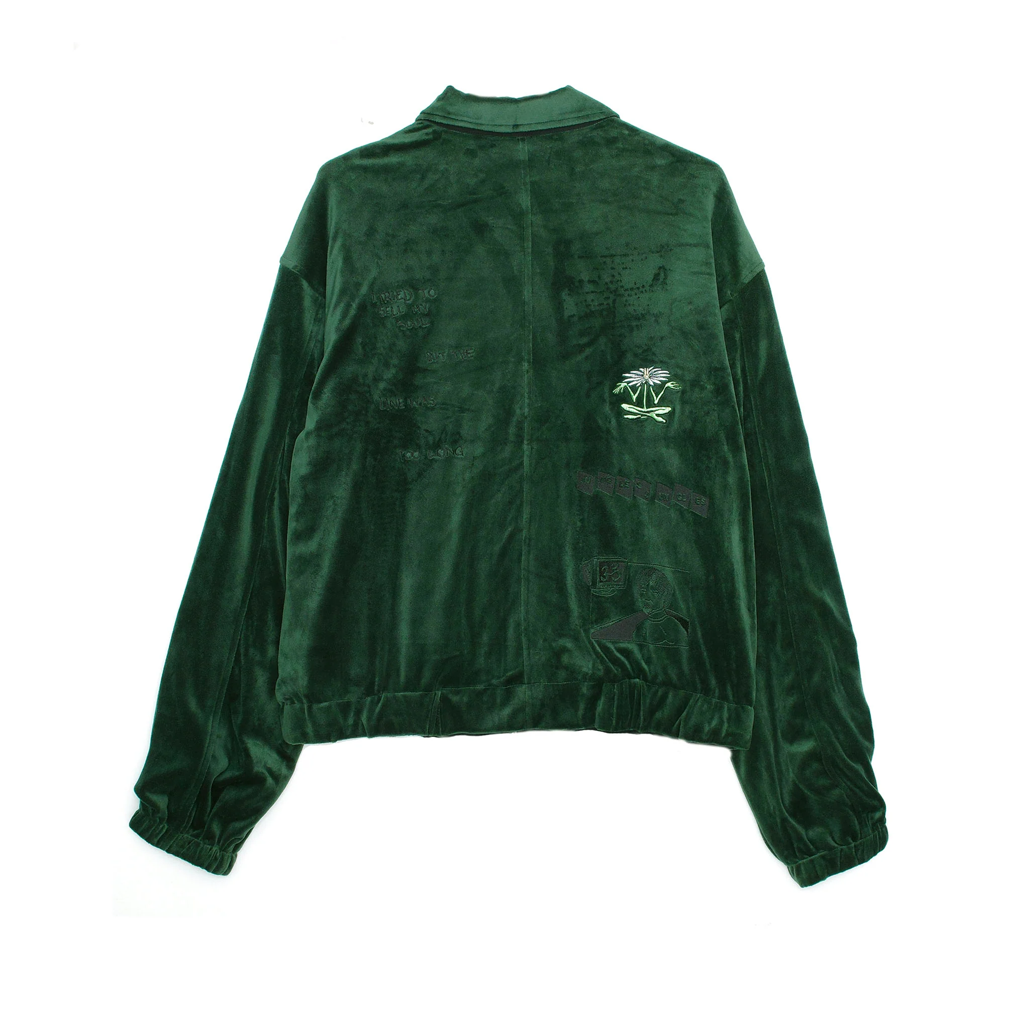 Velour Reversible Jacket - Image 4