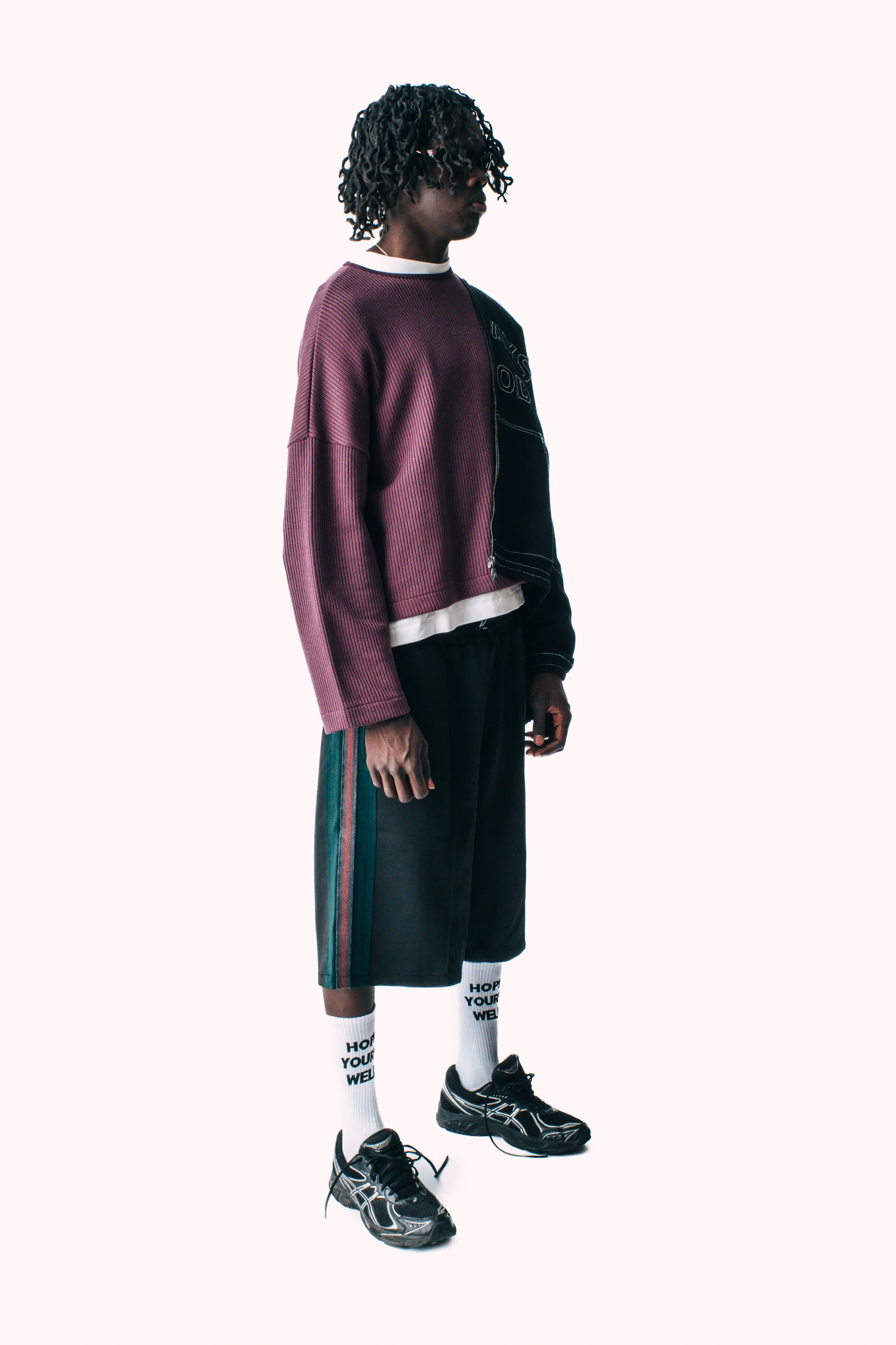 WEAVE TRIM PINTUCK SHORTS - Image 3
