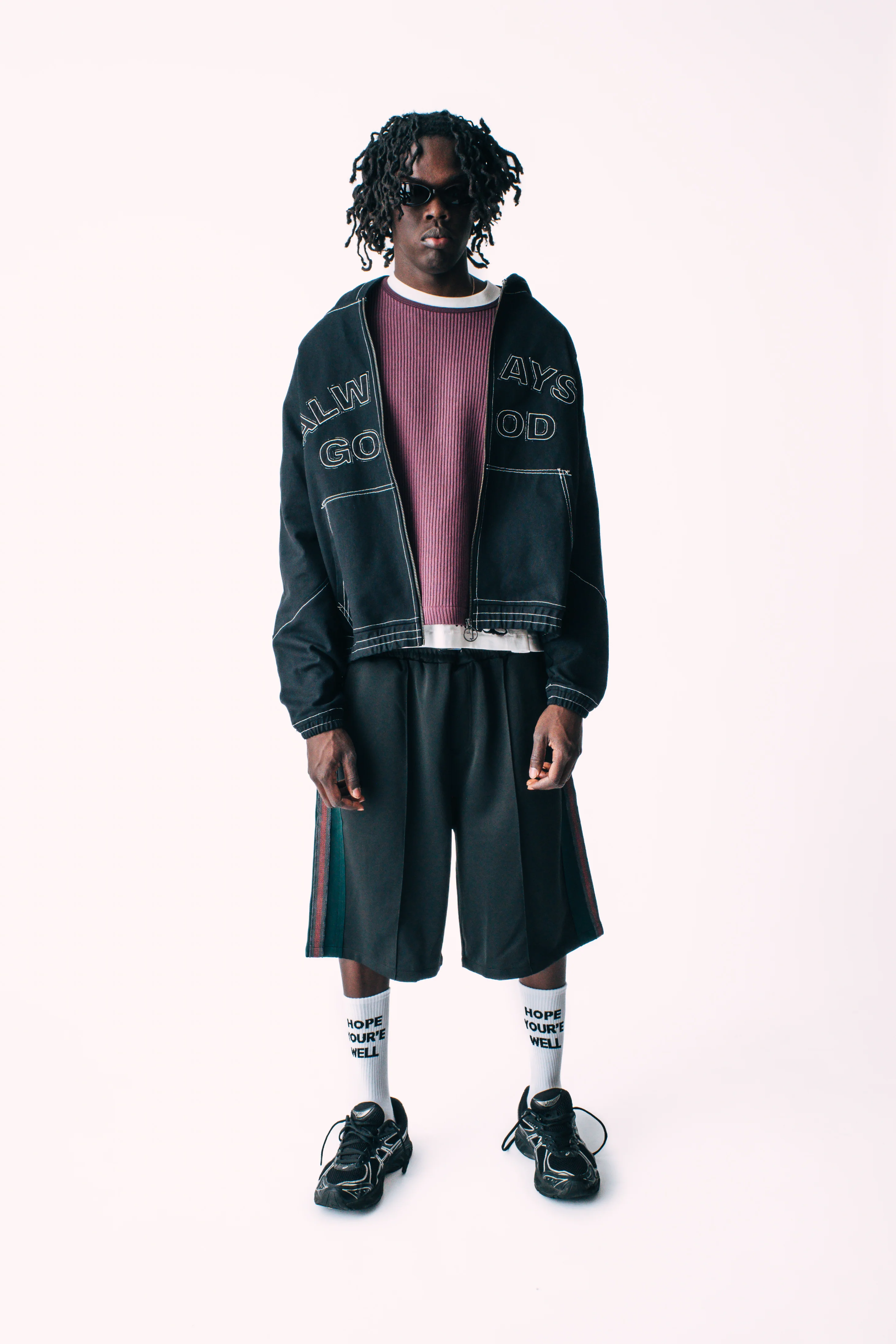 WEAVE TRIM PINTUCK SHORTS - Image 6